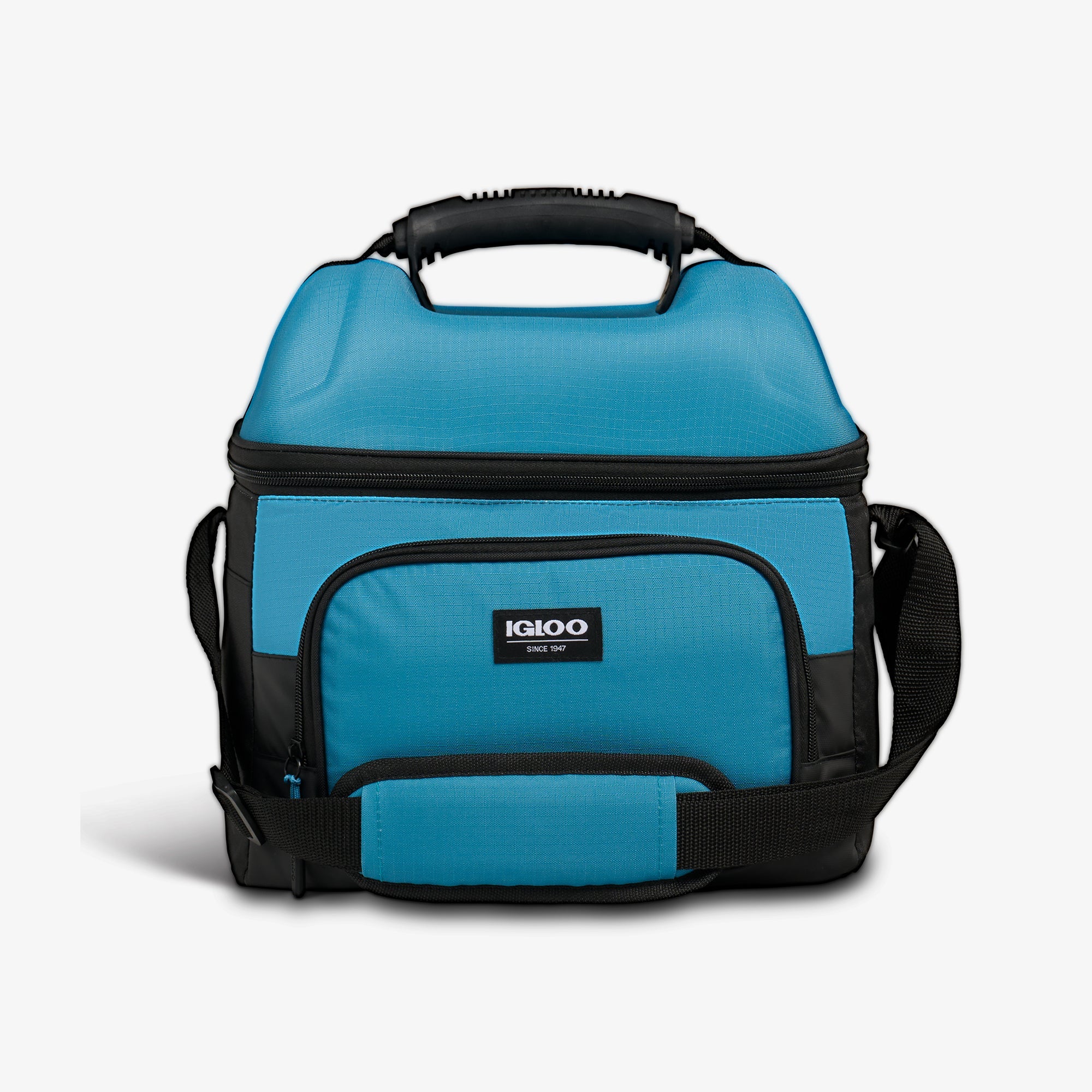 Latitude Hardtop Gripper 22-Can Cooler Bag C8 - Modern Blue - Front View