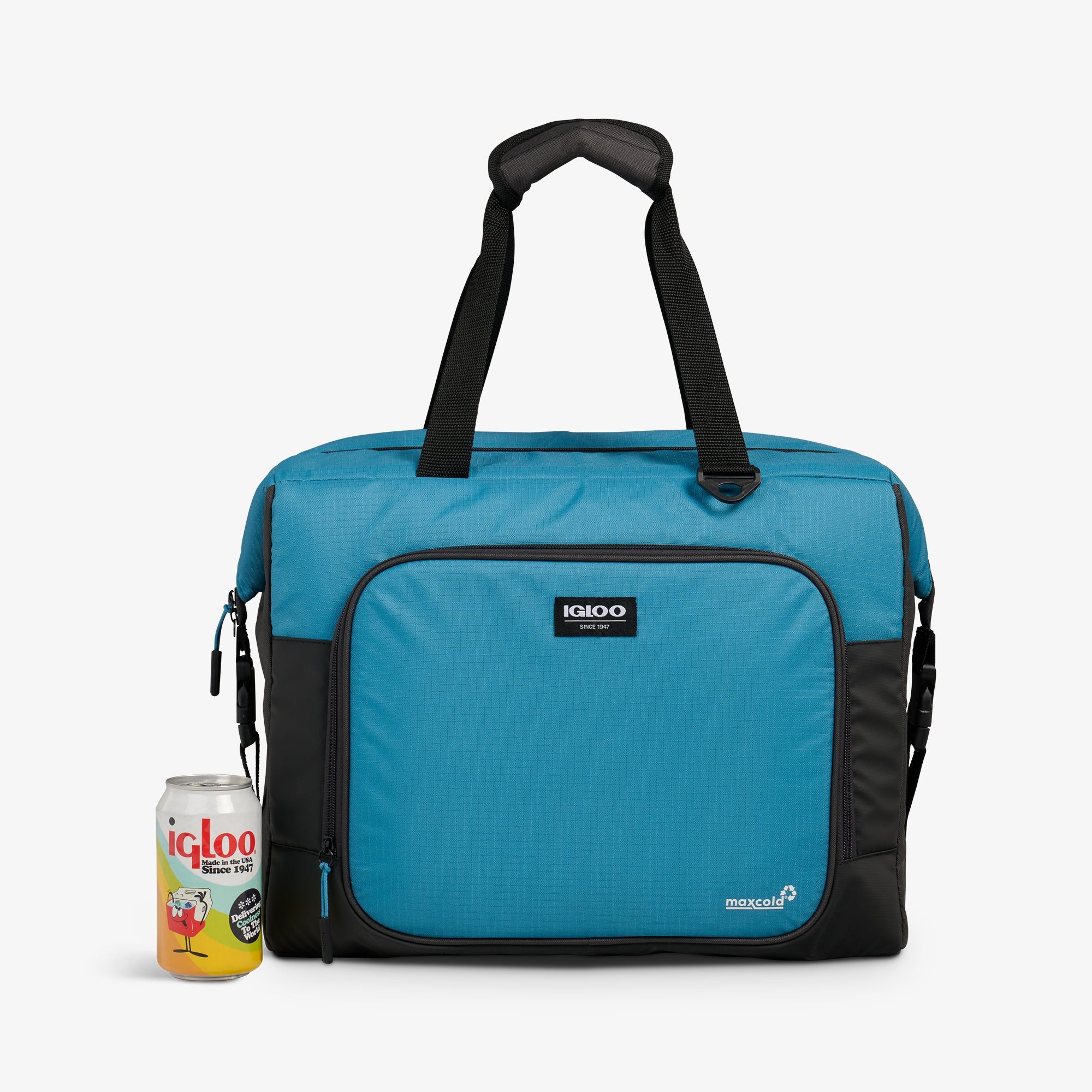 Latitude Snapdown 36-Can Cooler Bag N1 - Modern Blue - Size View
