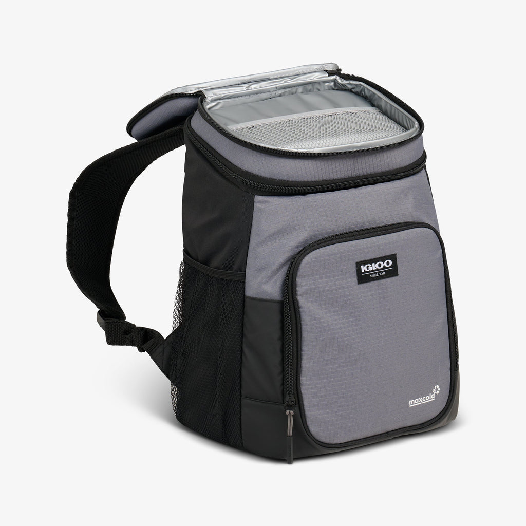 Latitude Hardtop 18-Can Backpack O0 - Carbonite - Open View