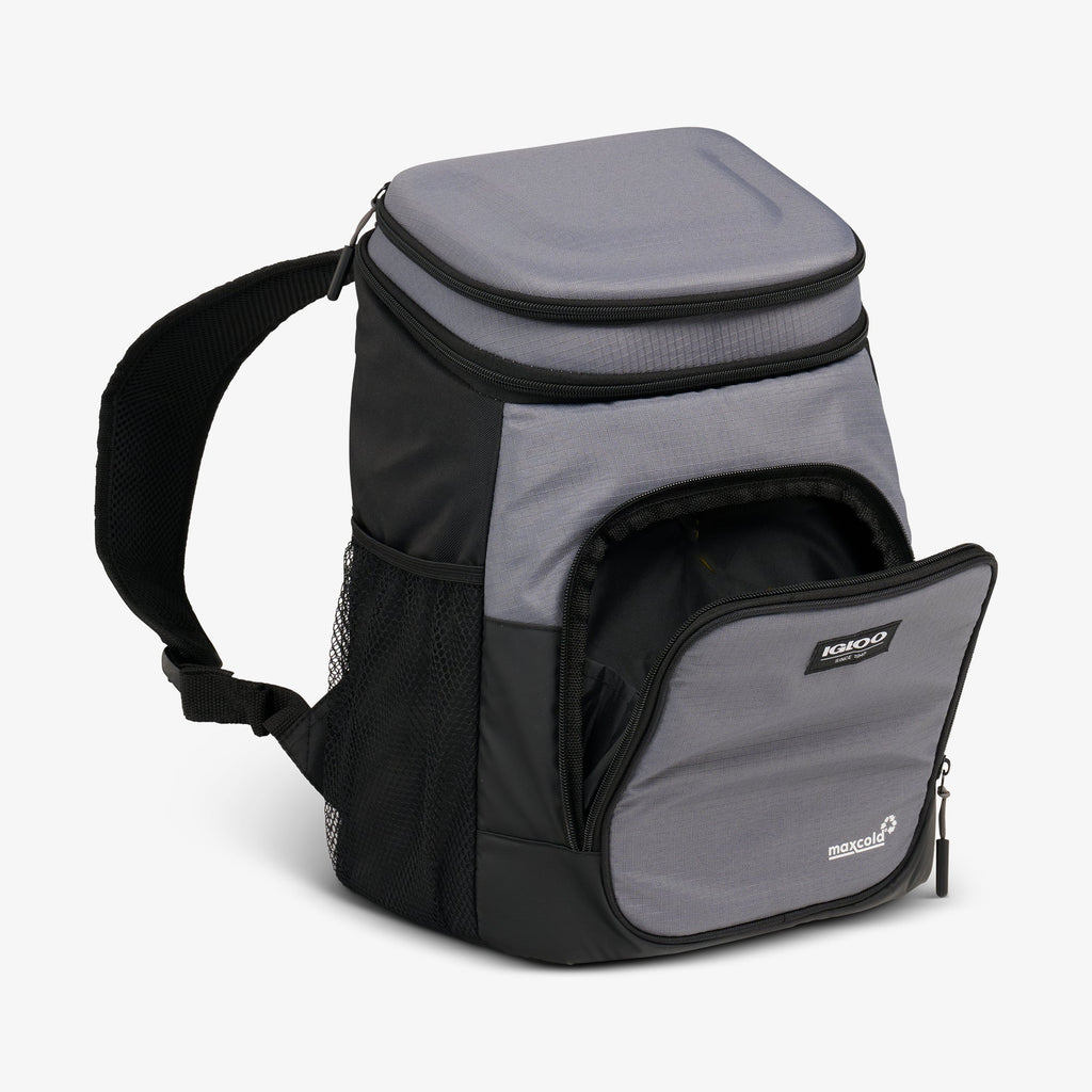 Latitude Hardtop 18-Can Backpack O0 - Carbonite - Open View
