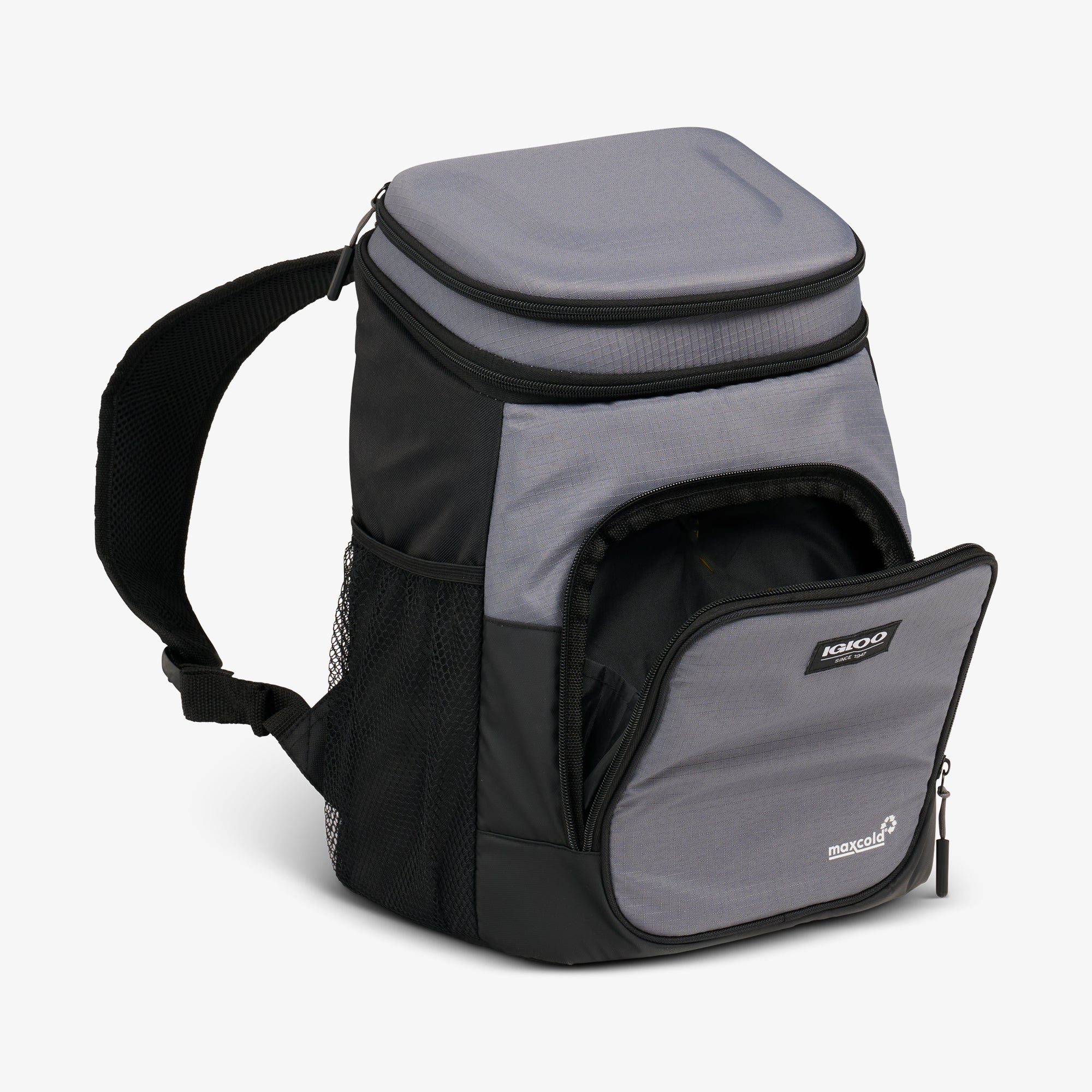 Latitude Hardtop 18-Can Backpack O0 - Carbonite - Open View