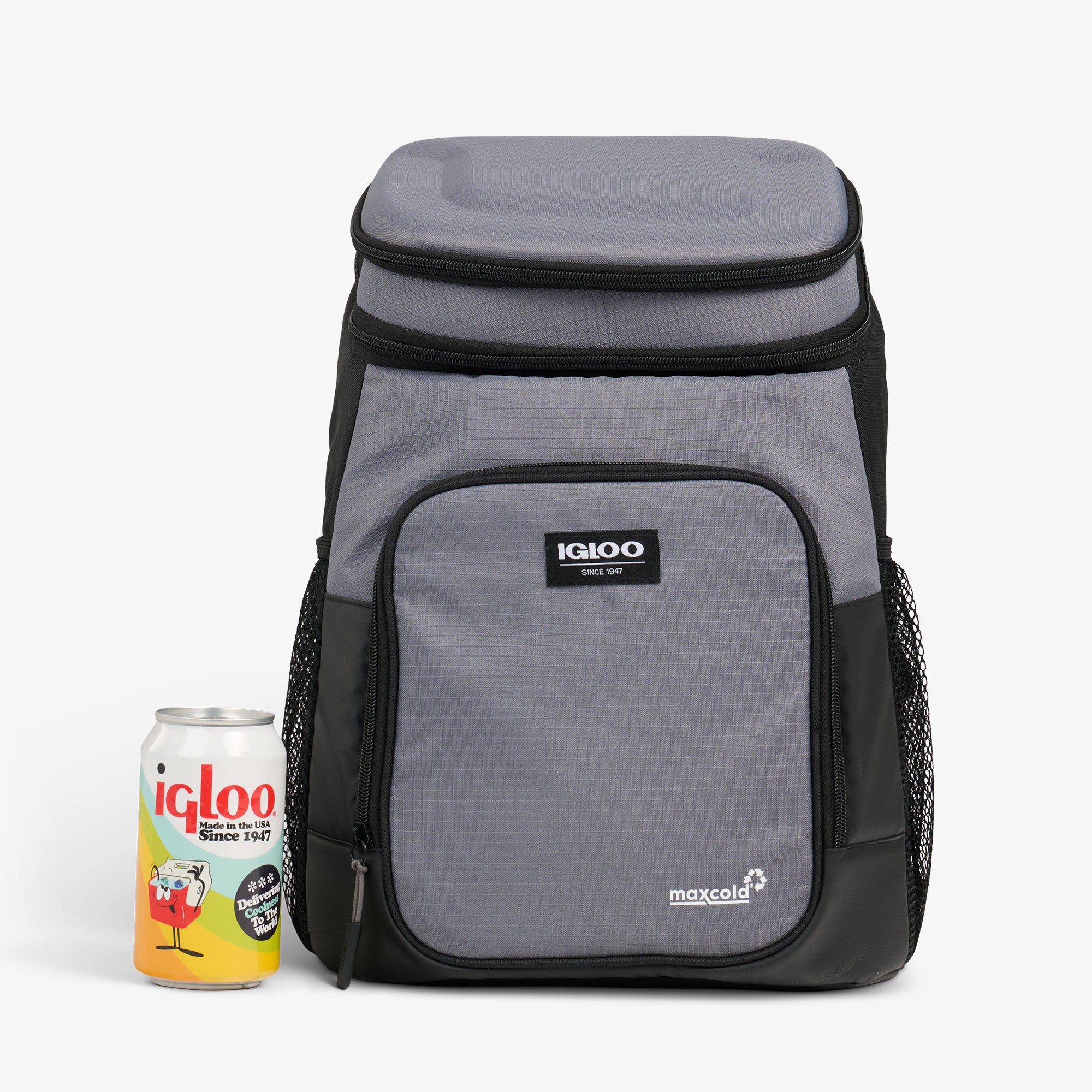 Latitude Hardtop 18-Can Backpack O0 - Carbonite - Size View