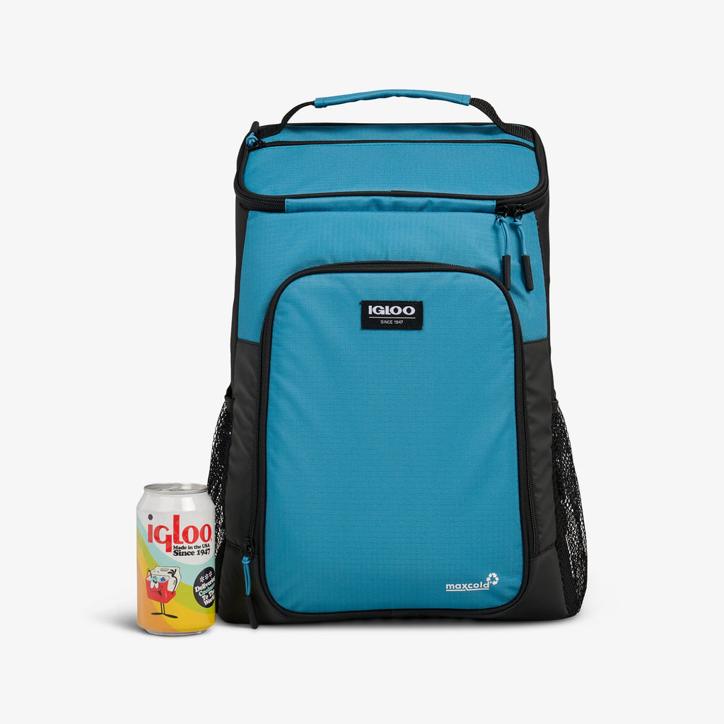 Latitude Top Grip 24-Can Backpack M1 - Modern Blue - Size View