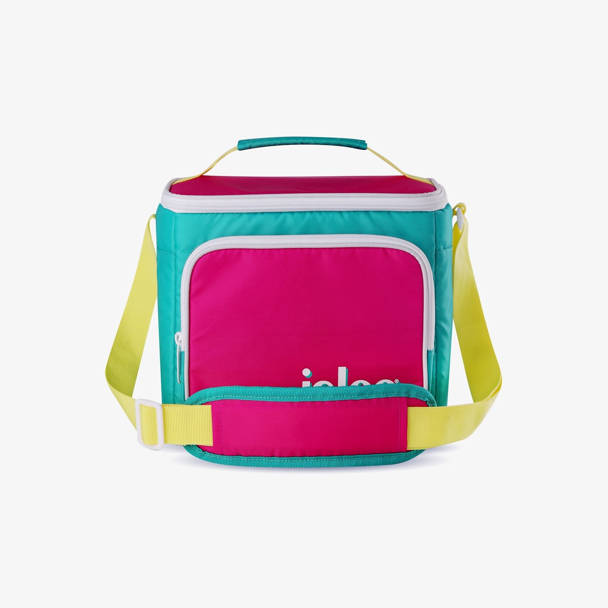 Retro Square Lunch Bag S4 - Jade - Product View