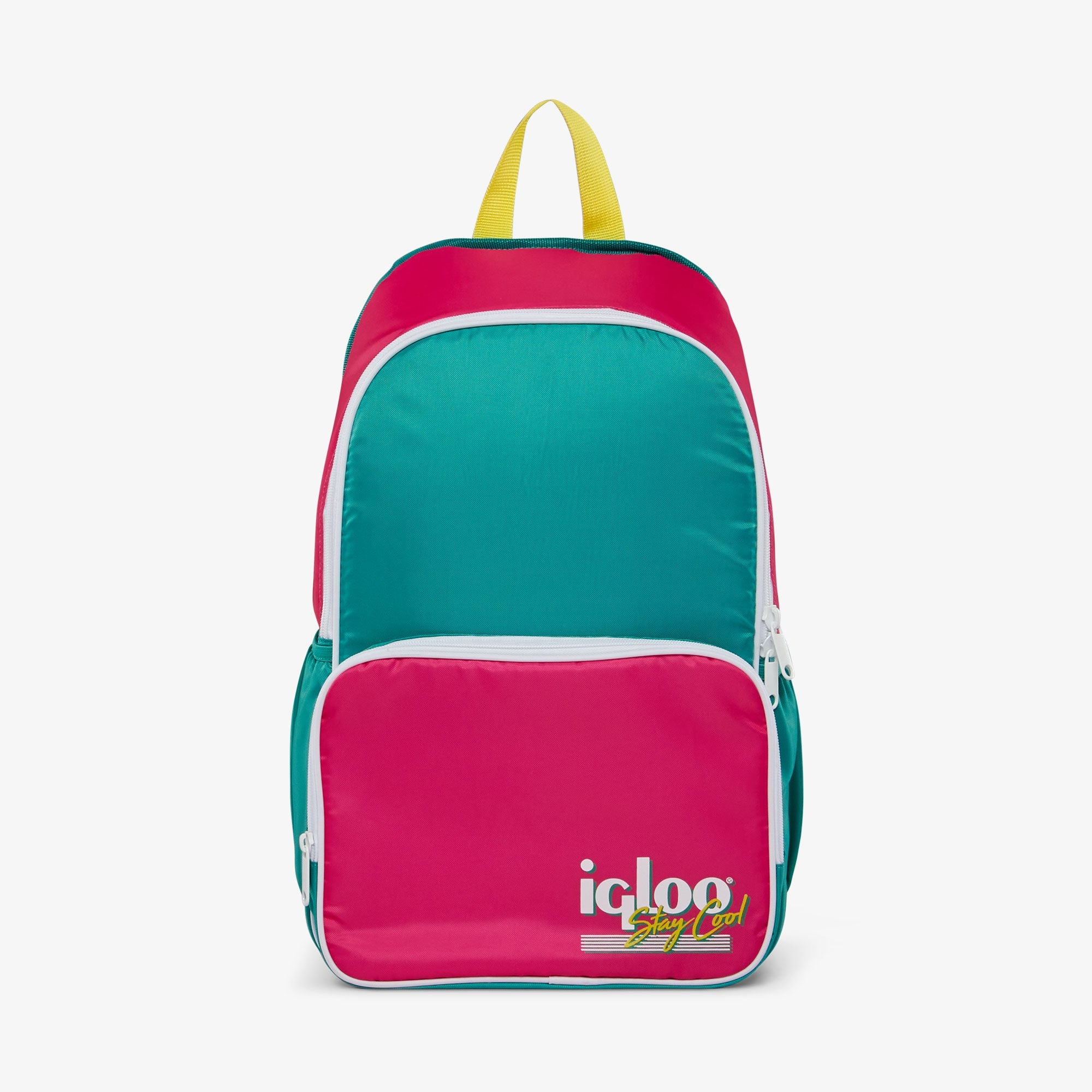 Retro Backpack Cooler K0 - Jade - Front View
