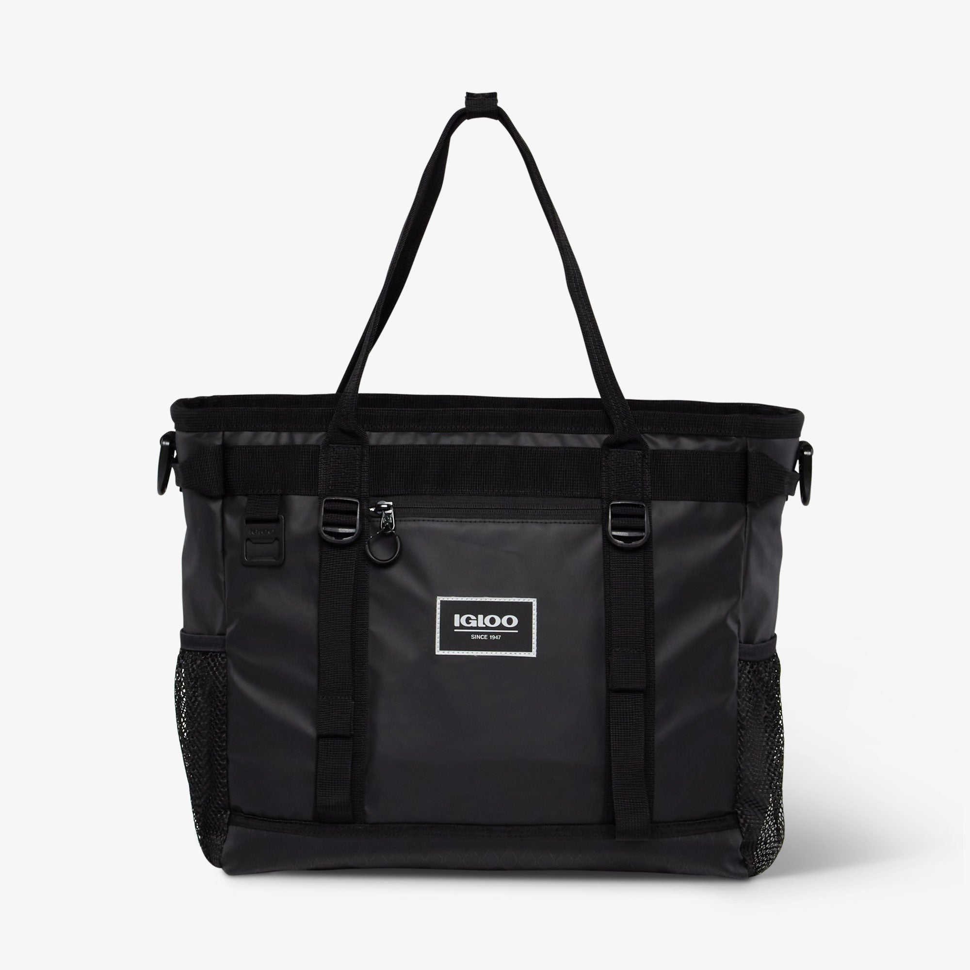 Pursuit 30-Can Tote A7 - Black - Front View