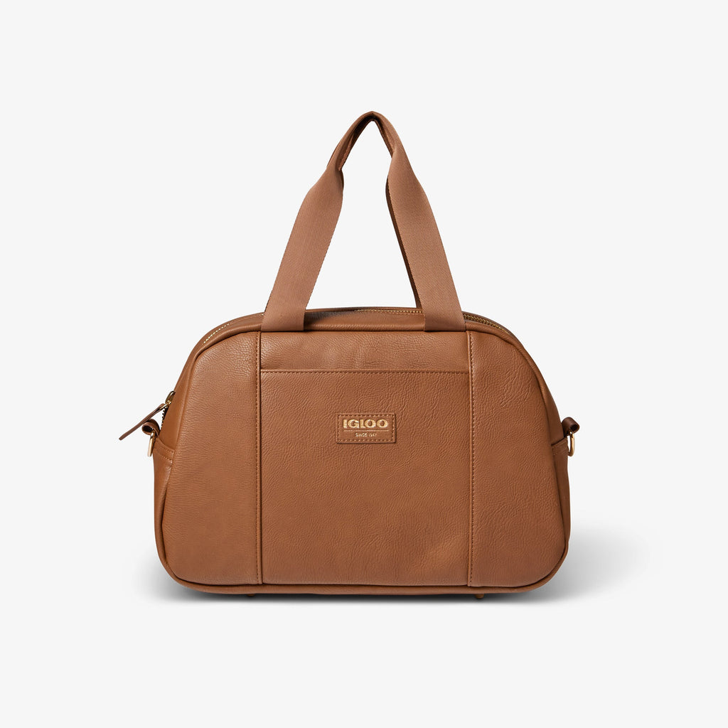 Igloo Luxe® Satchel Cooler Bag G4 - Cognac - Product View