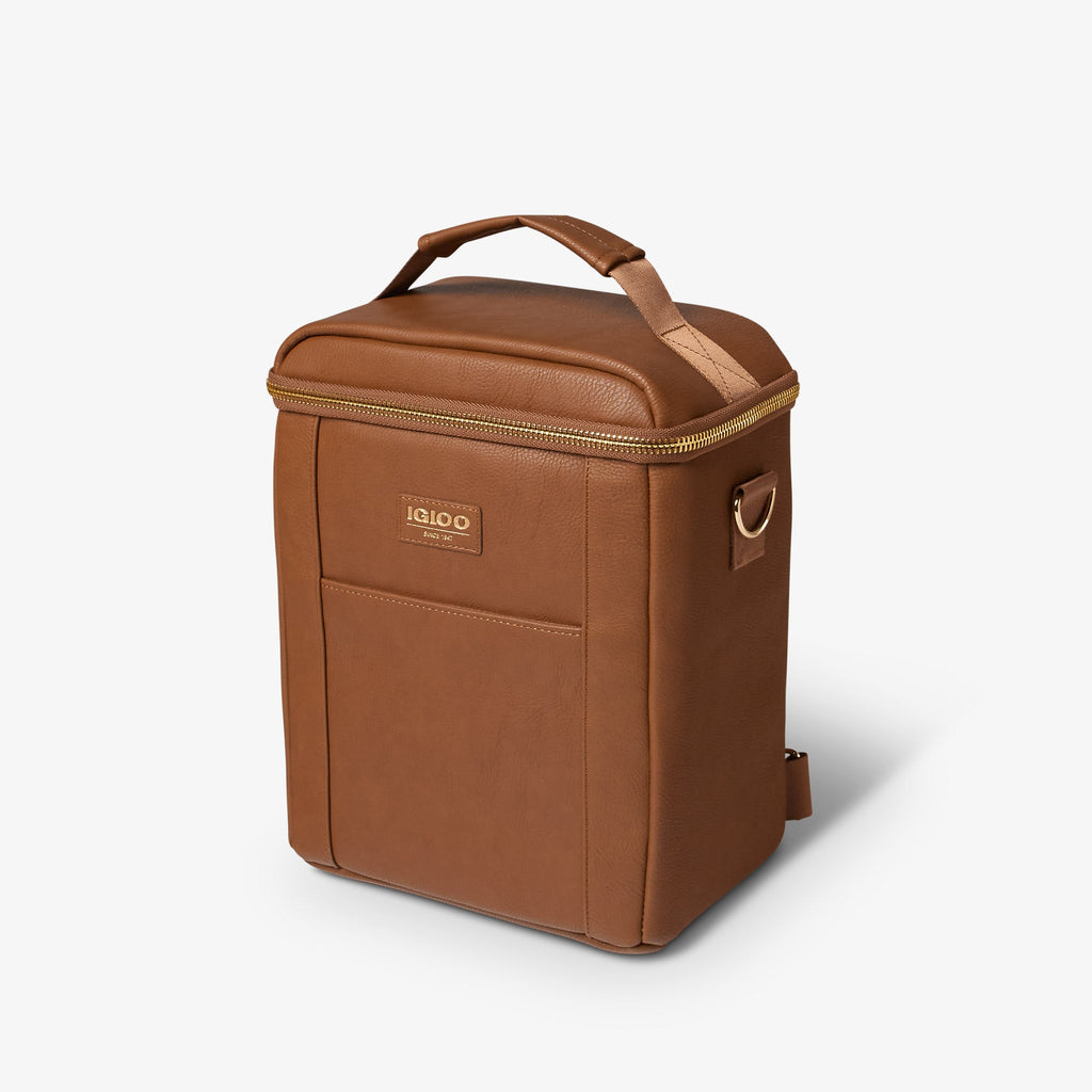 Igloo Luxe® Mini Convertible Backpack Q3 - Cognac - Product View