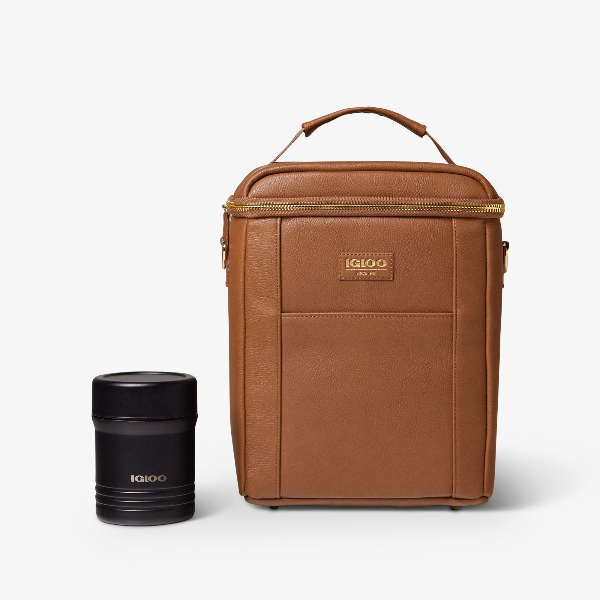 Igloo Luxe® Mini Convertible Backpack Q3 - Cognac - Product View