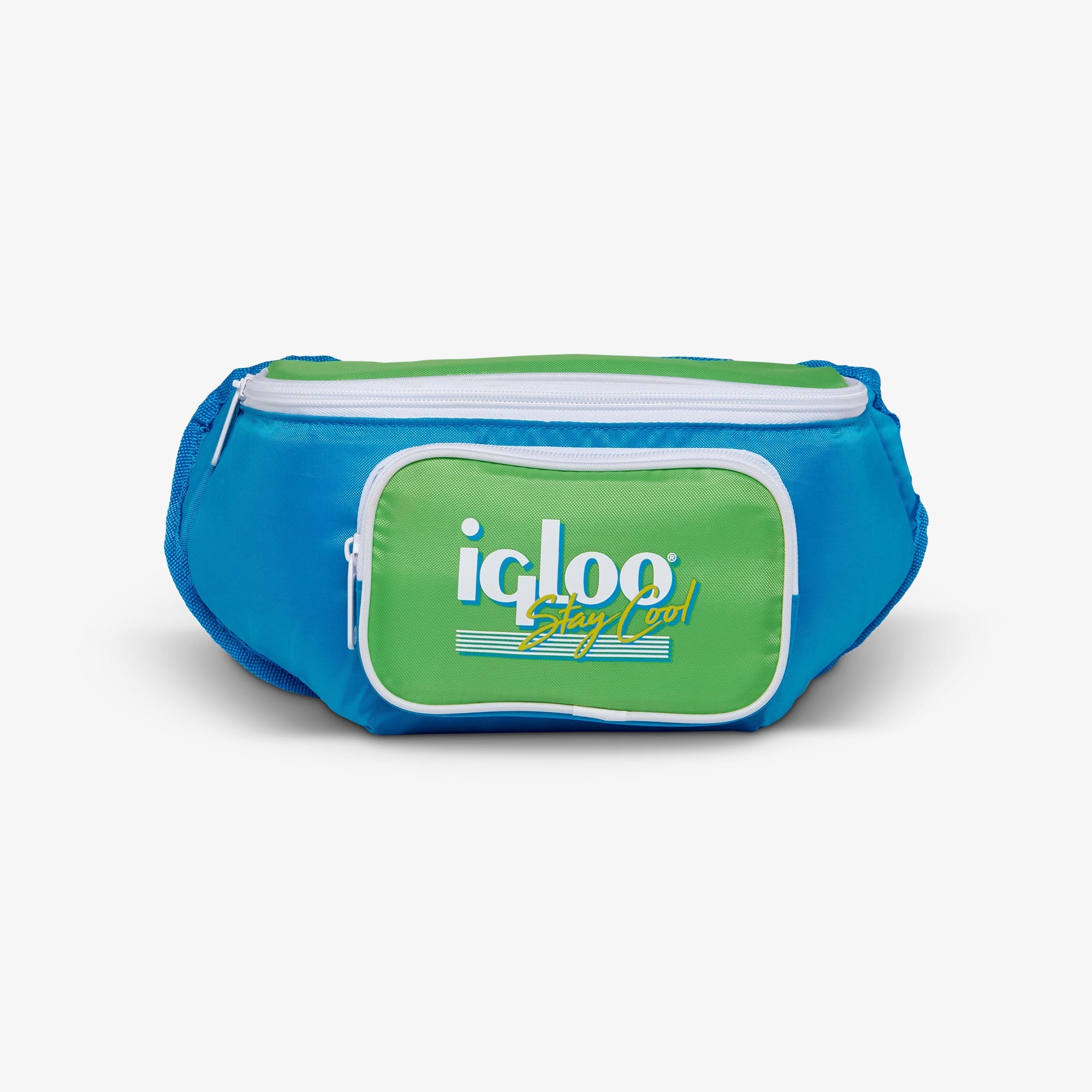 Retro Fanny Pack H8 - Fiesta Blue - Front View