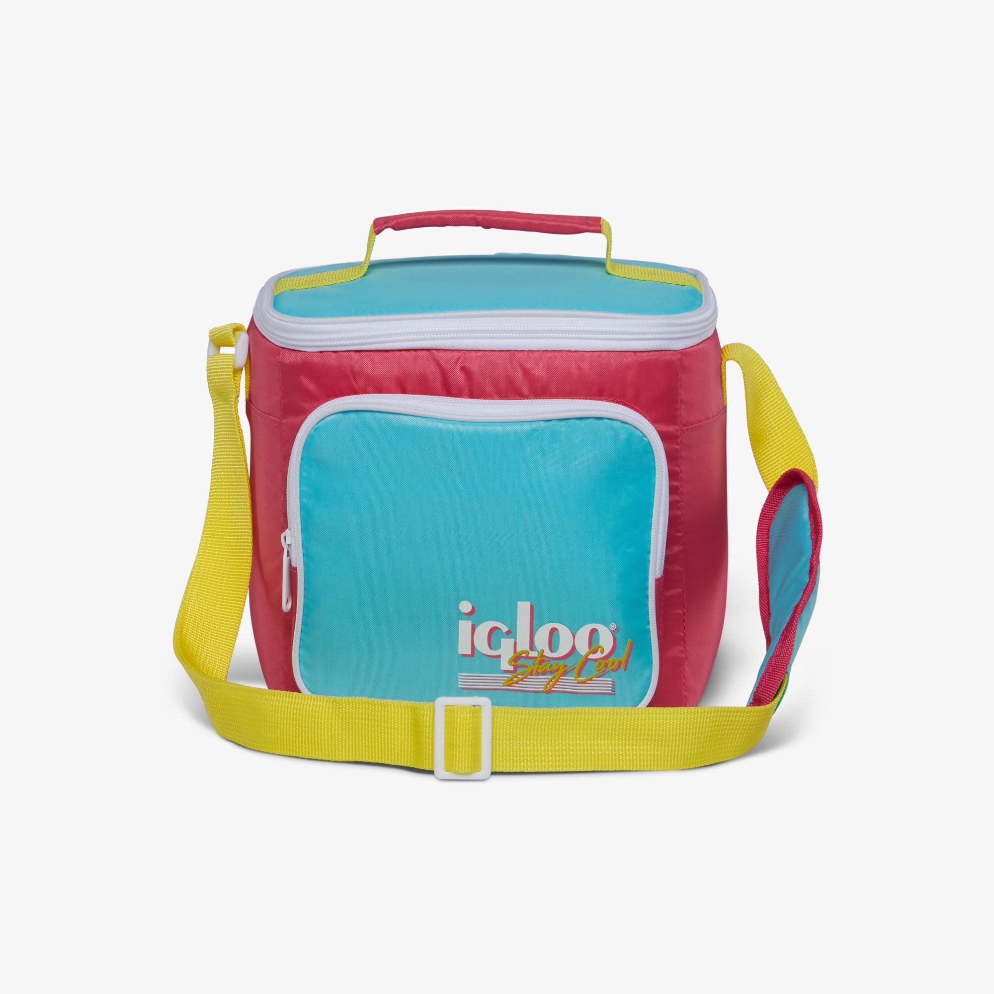 Retro Square Lunch Bag S4 - Watermelon - Front View