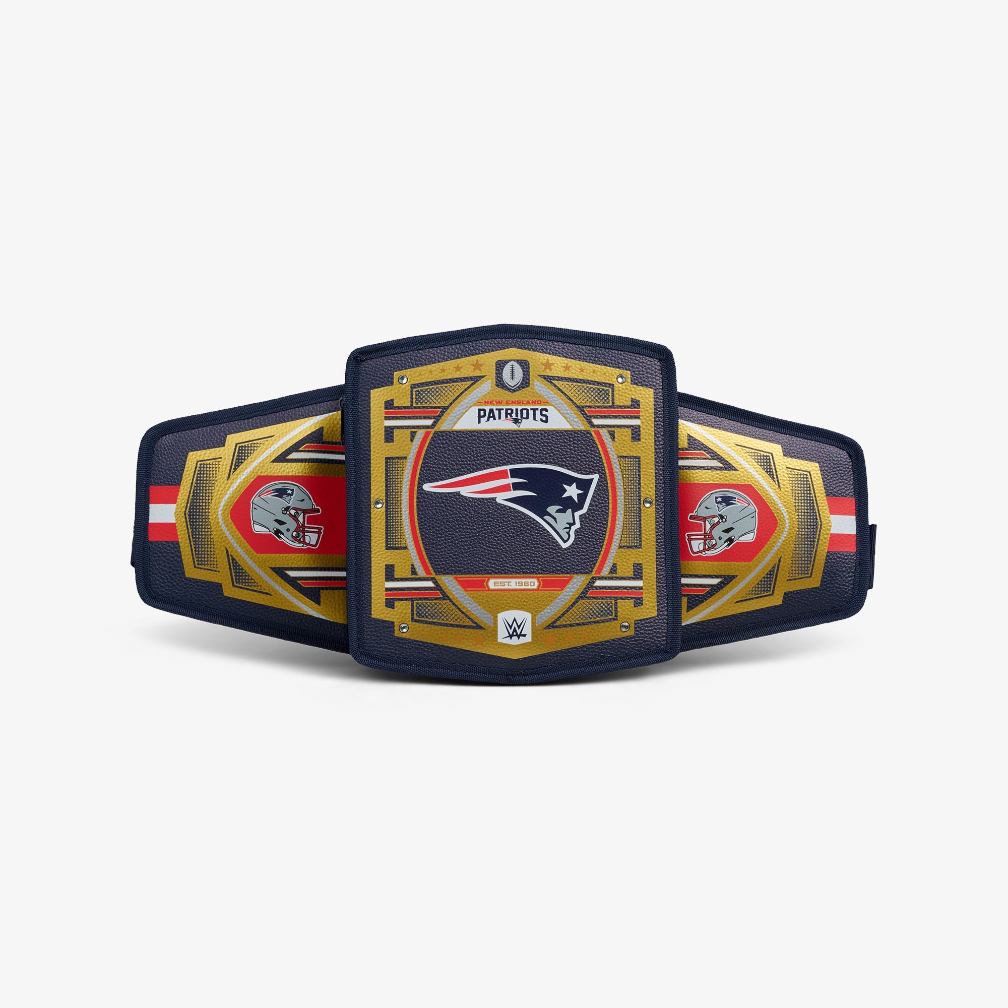 NFL WWE Cooler Fanny Pack J6 - Patriots - Front View