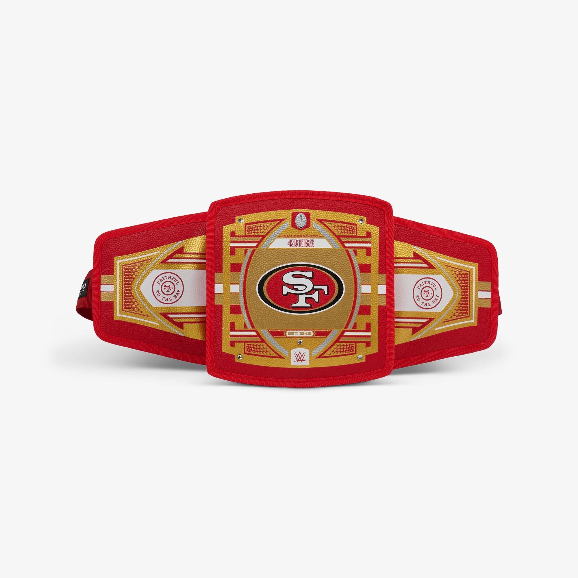 NFL WWE Cooler Fanny Pack J6 - 49ers - Front View