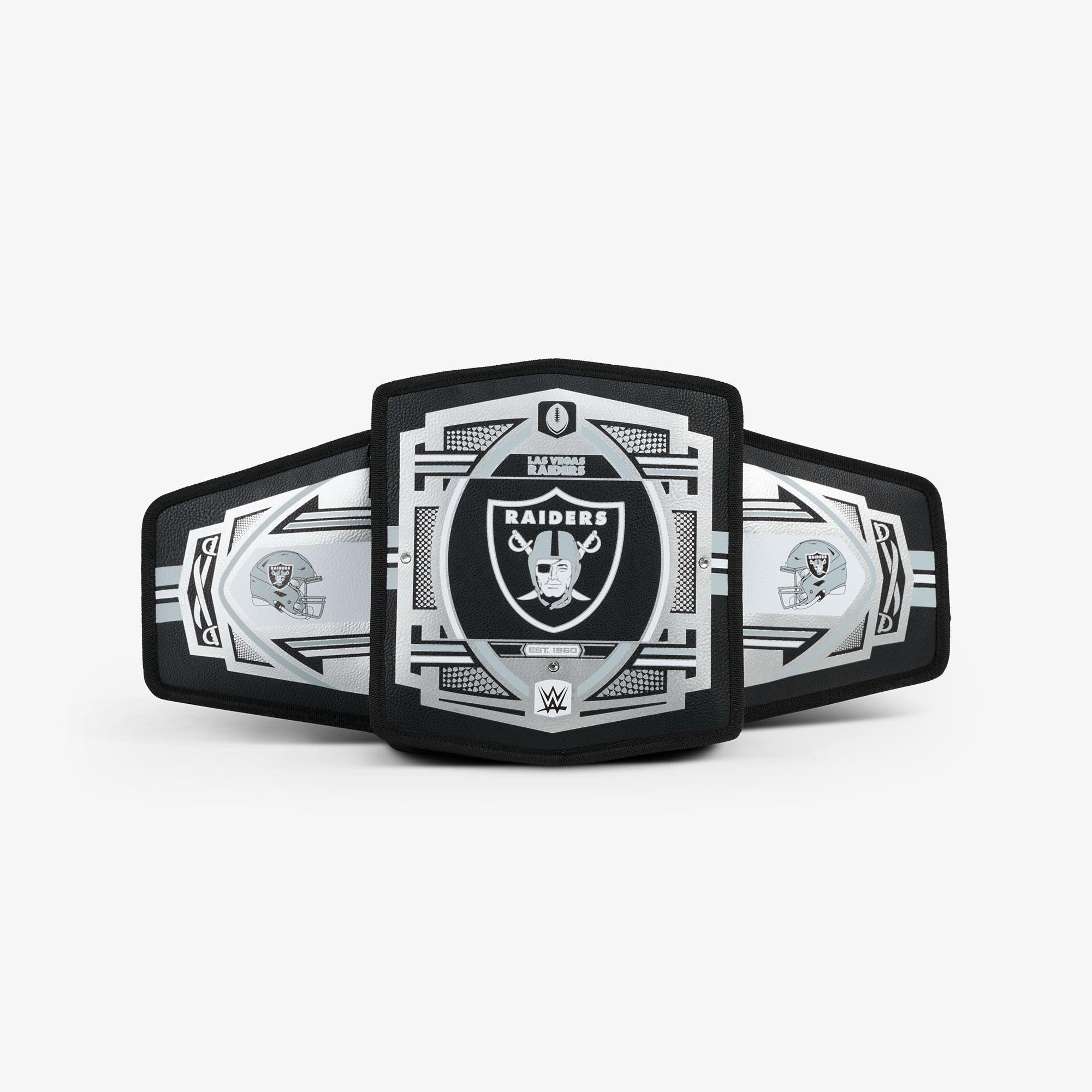 NFL WWE Cooler Fanny Pack J6 - Raiders - Front View