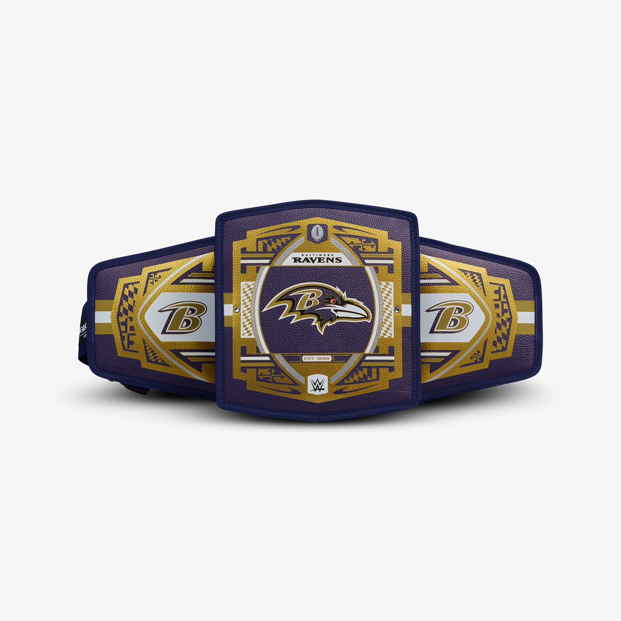 NFL WWE Cooler Fanny Pack J6 - Ravens - Front View