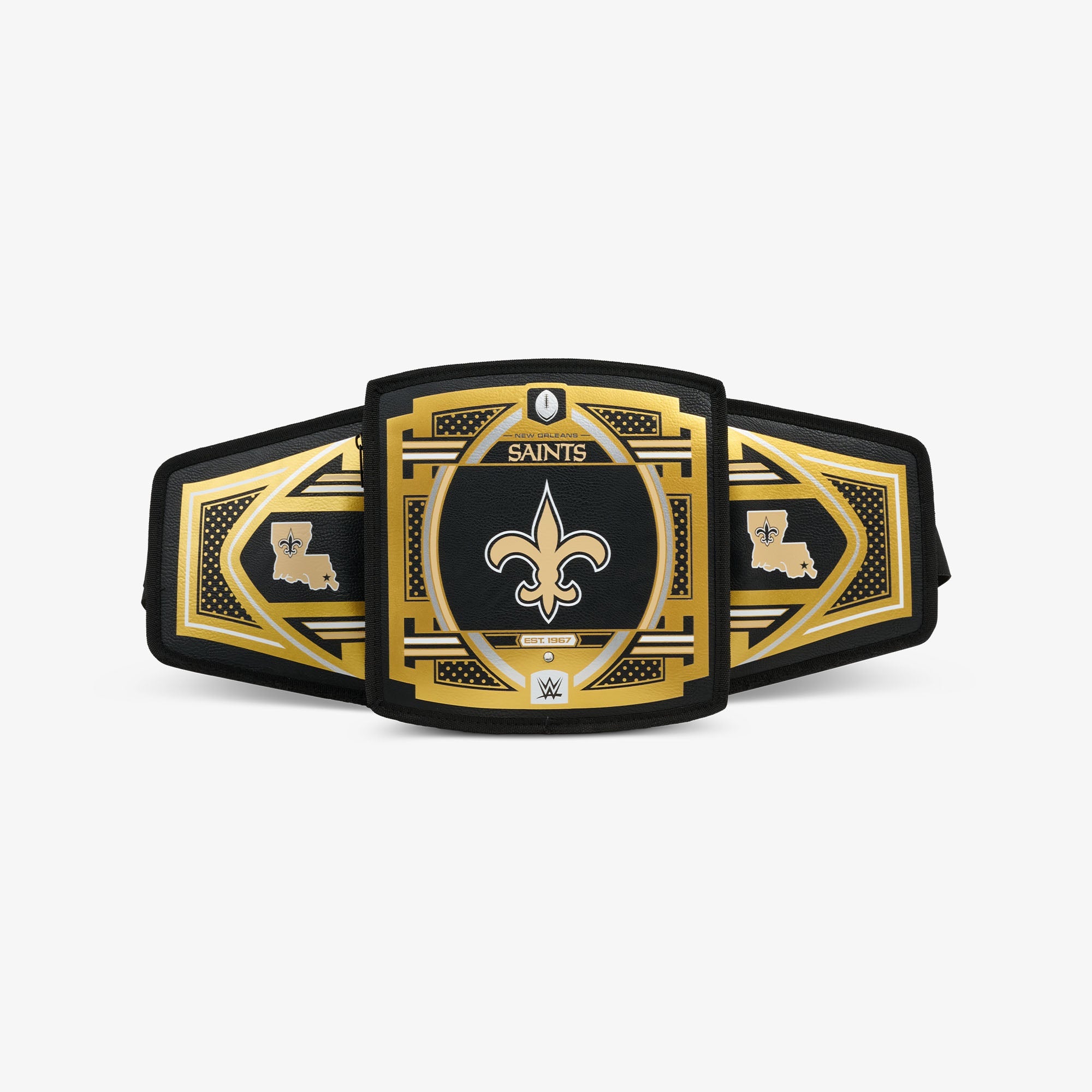 NFL WWE Cooler Fanny Pack J6 - Saints - Front View