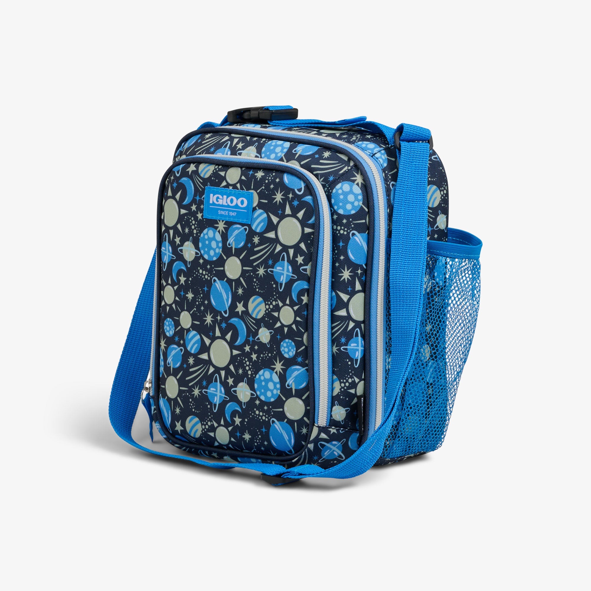 Kids Lunch Glow Vertical Cooler + Bento Box R2 - Cosmic Glow - Product View