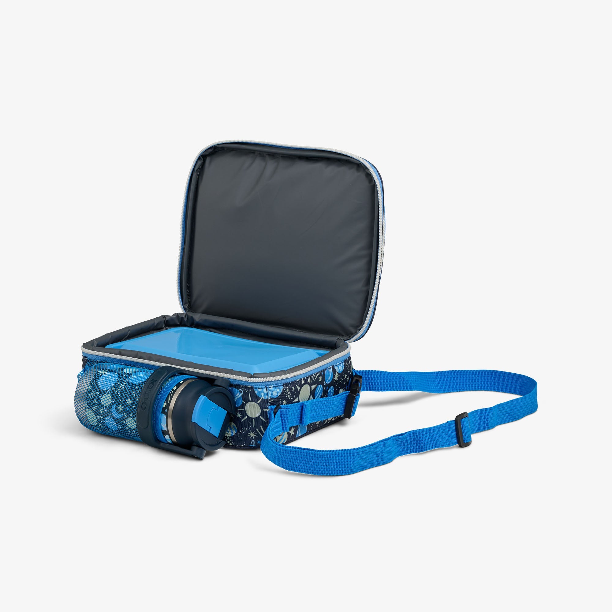 Kids Lunch Glow Vertical Cooler + Bento Box R2 - Cosmic Glow - Product View