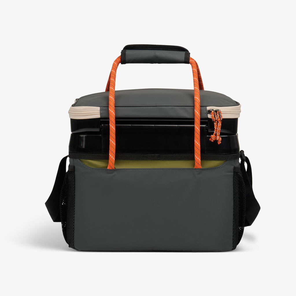 Summit Cool Fusion 18-Can Cooler Bag C9 - Tactical Gray - Back View