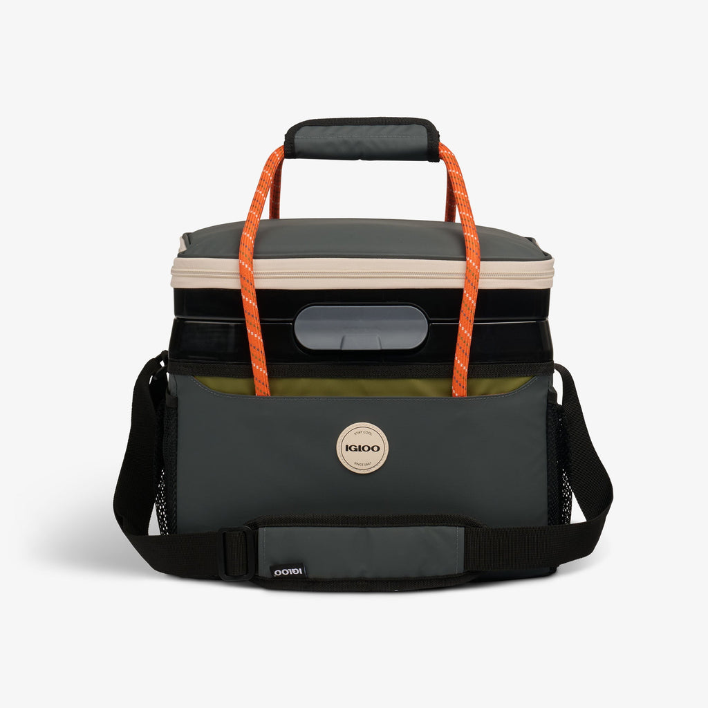 Summit Cool Fusion 18-Can Cooler Bag V6 - Tactical Gray - Front View