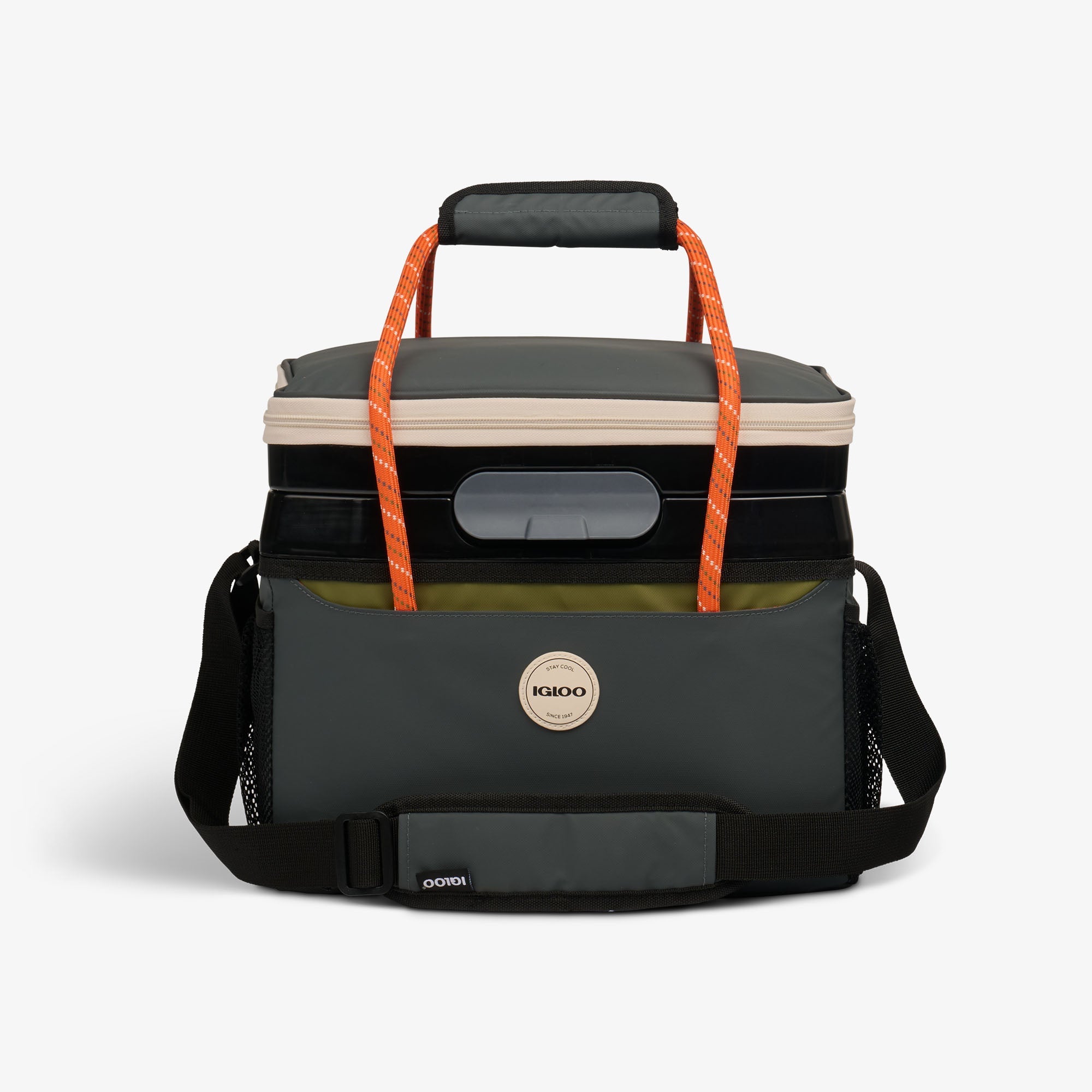 Summit Cool Fusion 18-Can Cooler Bag V6 - Tactical Gray - Front View