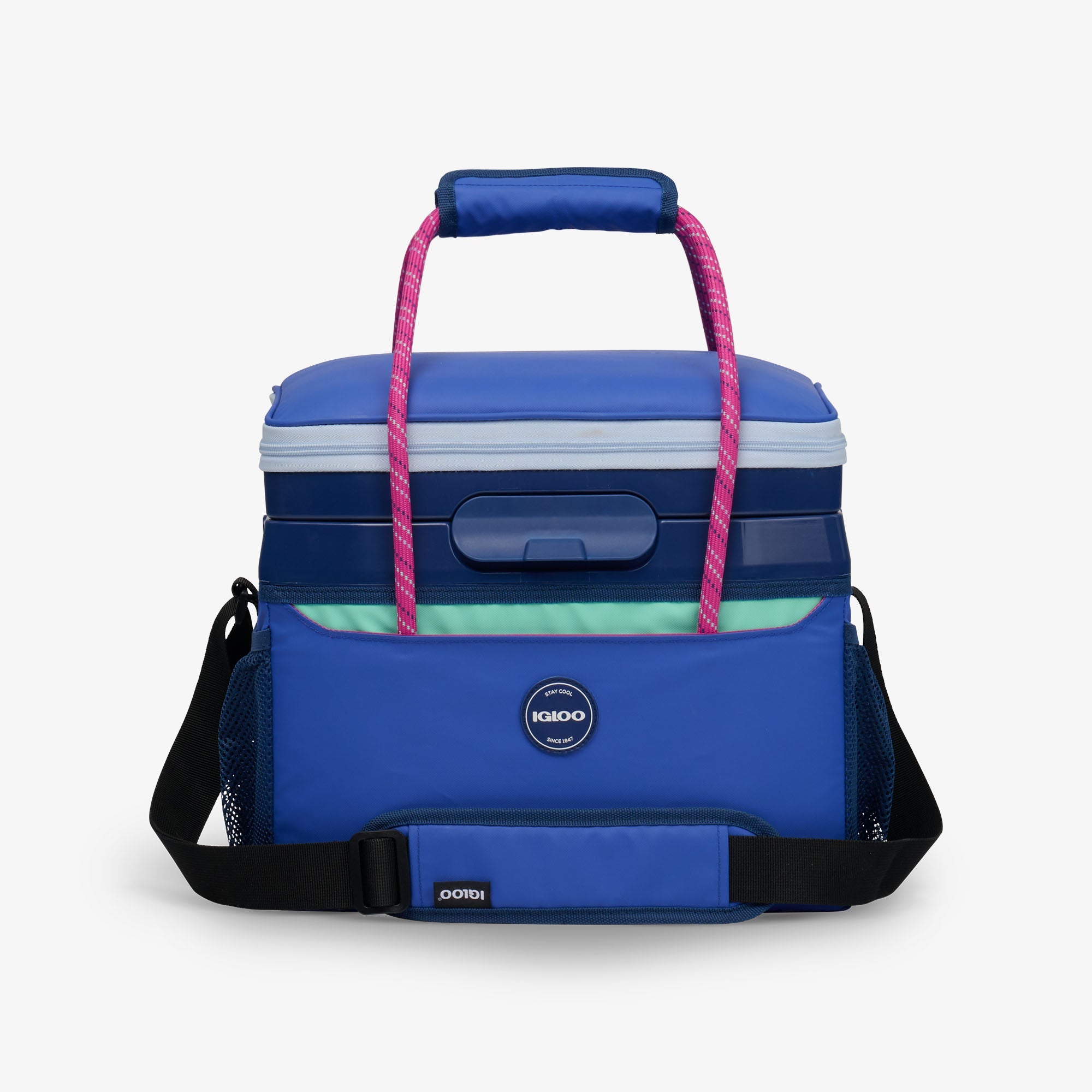 Summit Cool Fusion 18-Can Cooler Bag C9 - Electric Indigo - Front View