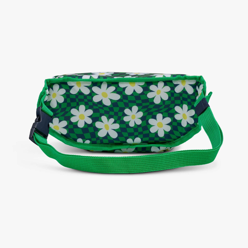Retro Fanny Pack H8 - Psychedelic Daisy - Back View