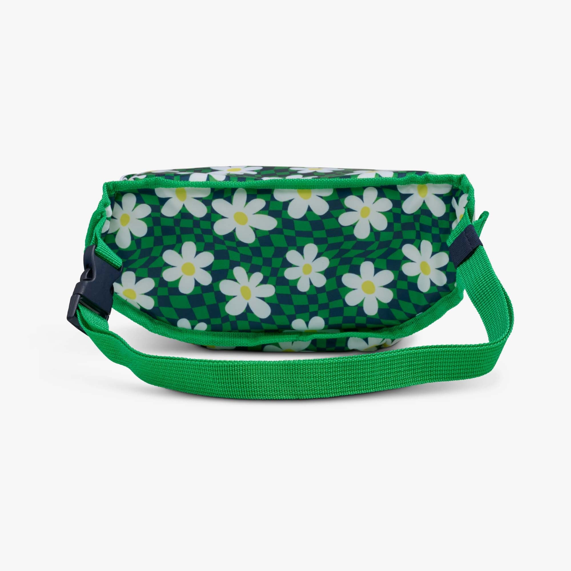 Retro Fanny Pack H8 - Psychedelic Daisy - Back View