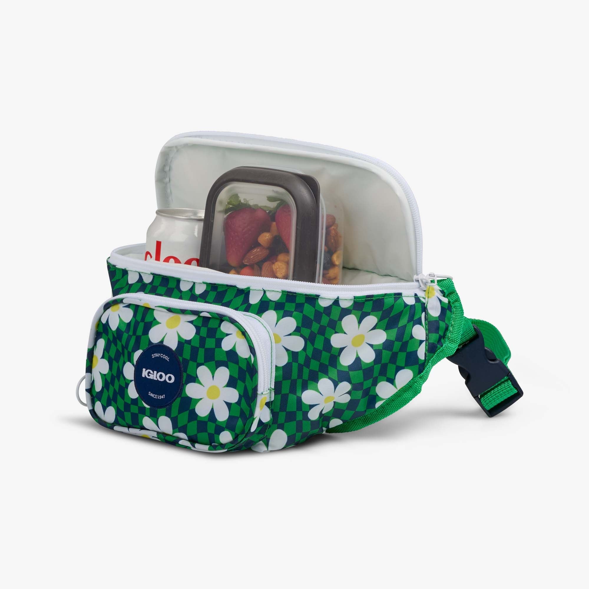Retro Fanny Pack H8 - Psychedelic Daisy - Product View