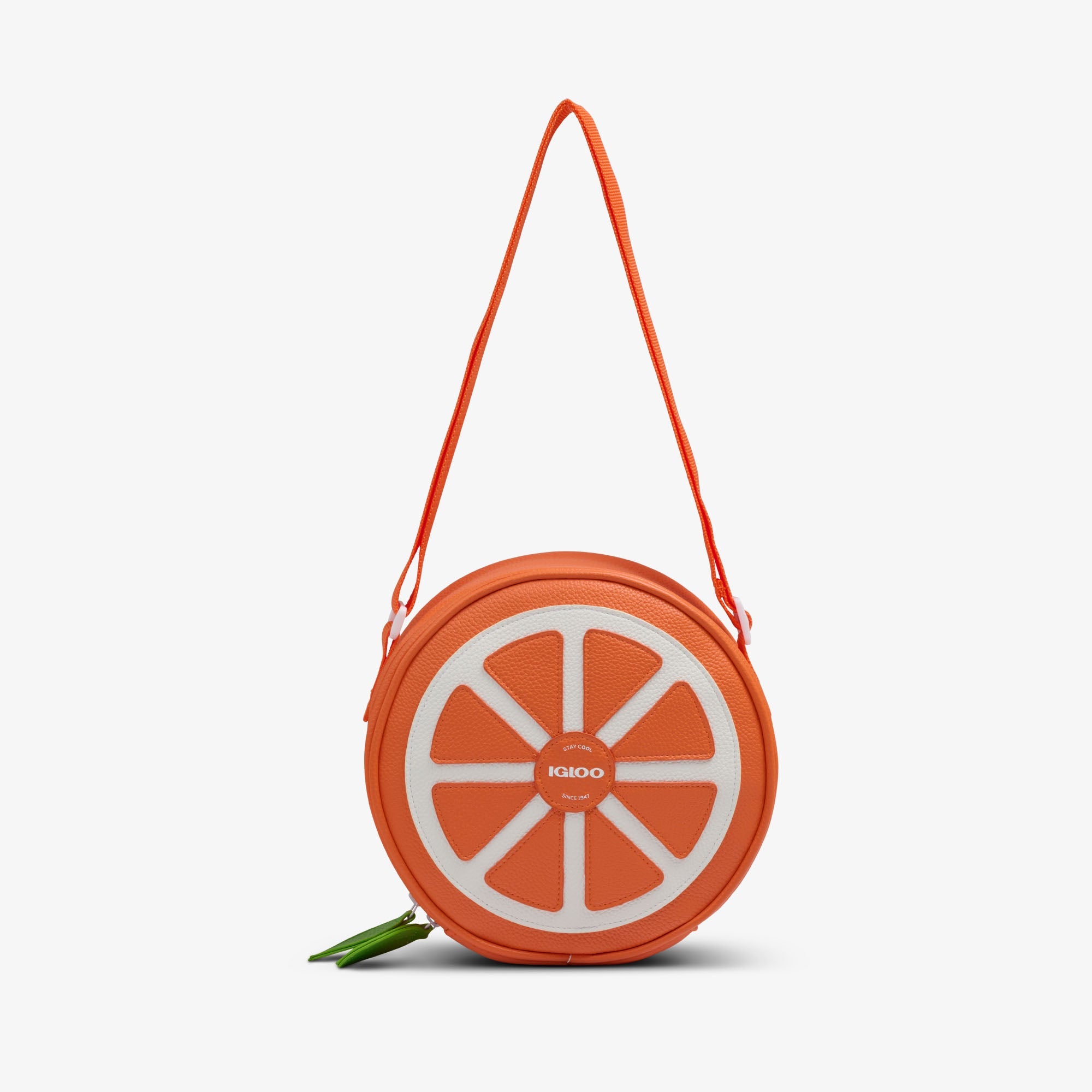 Citrus Crossbody Cooler Bag L8 - Orange - Strap View