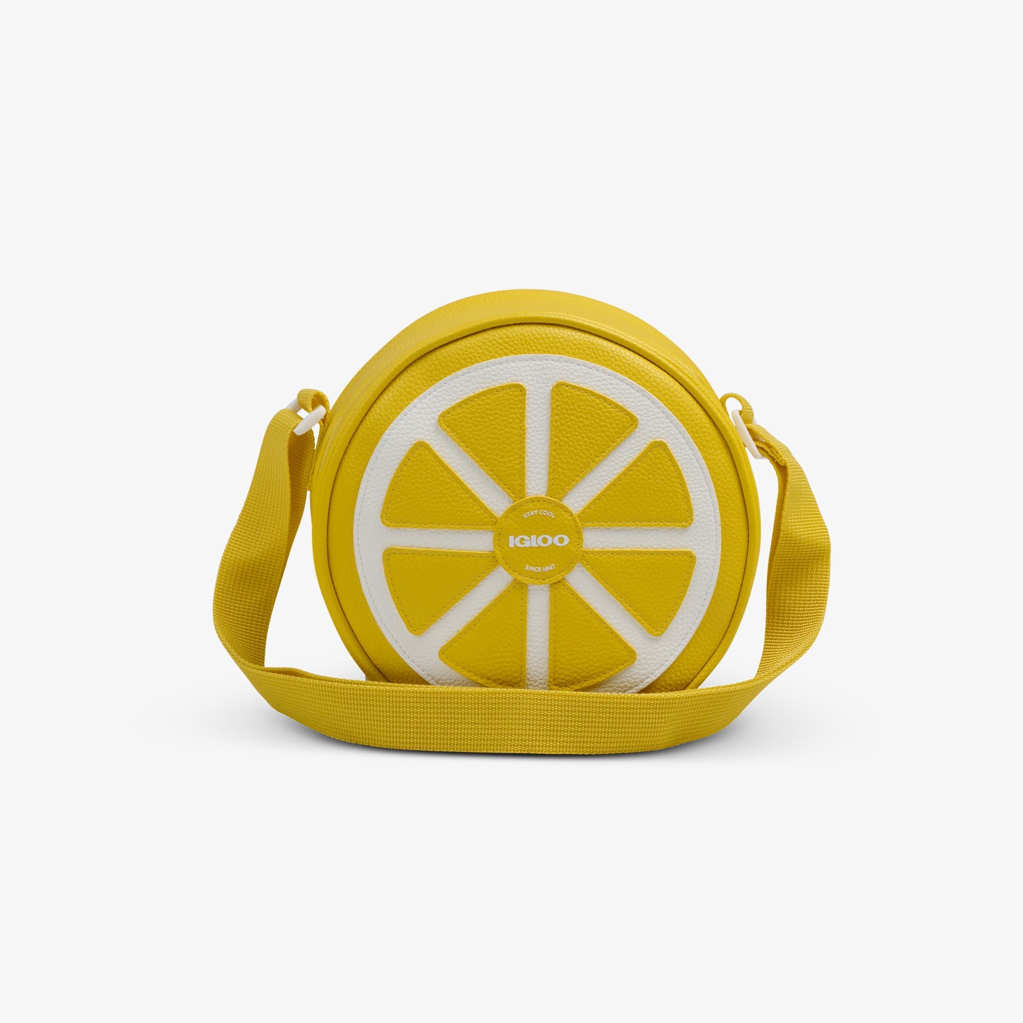 Citrus Crossbody Cooler Bag L8 - Lemon - Front View
