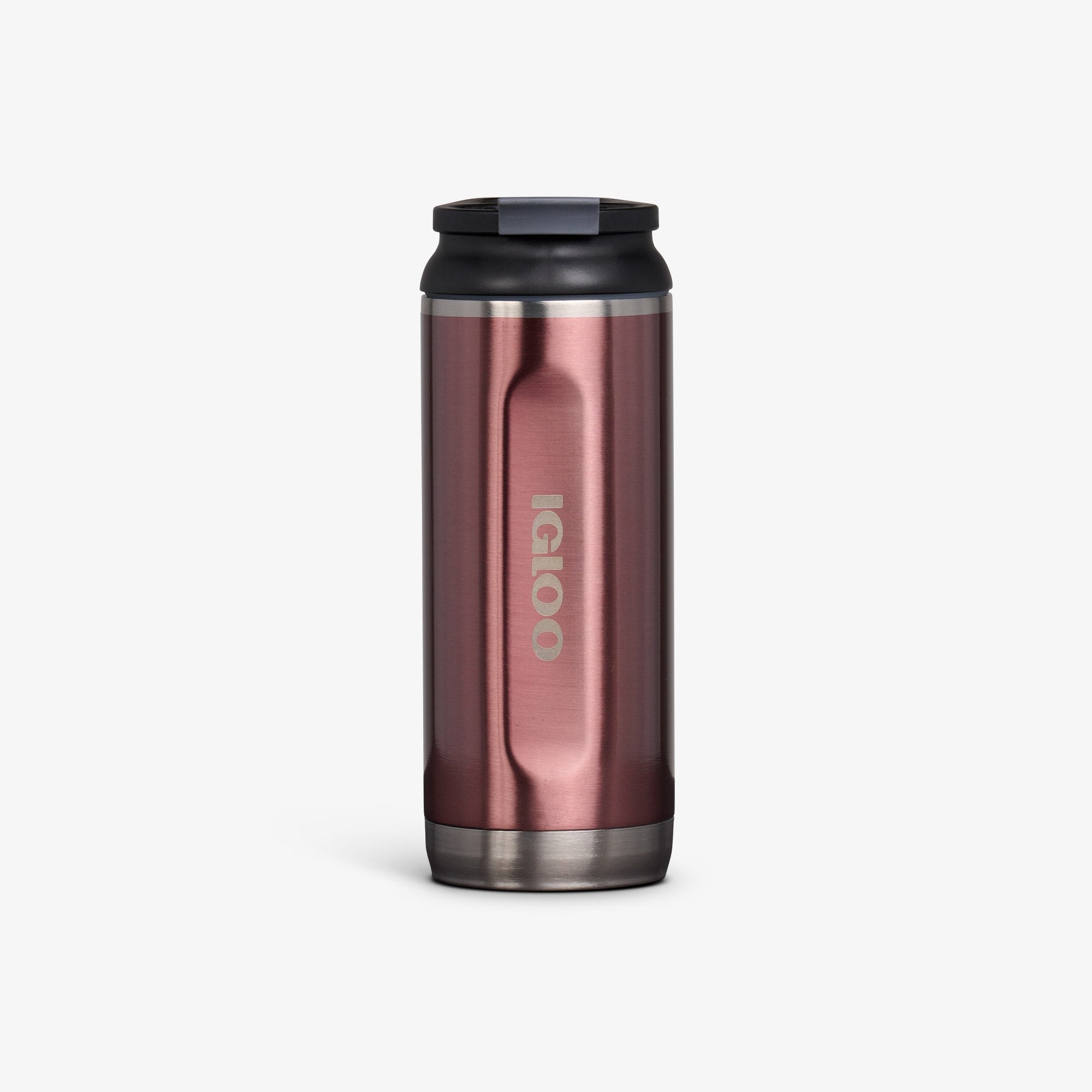 16 Oz Flip ‘n’ Sip Tumbler L9 - Gloss Flamingo - Front View