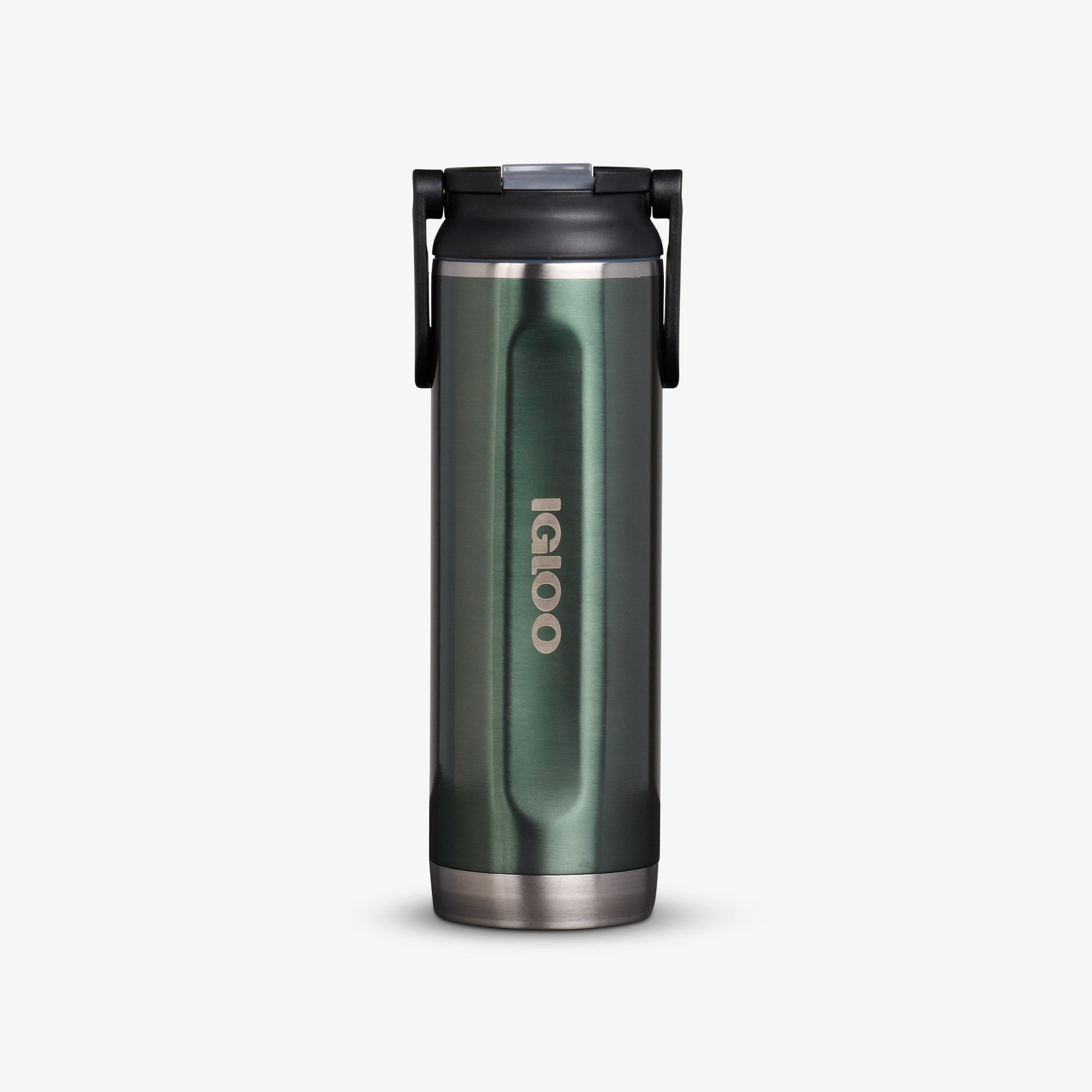 20 Oz Sport Sipper Bottle V9 - Gloss Spruce - Front View