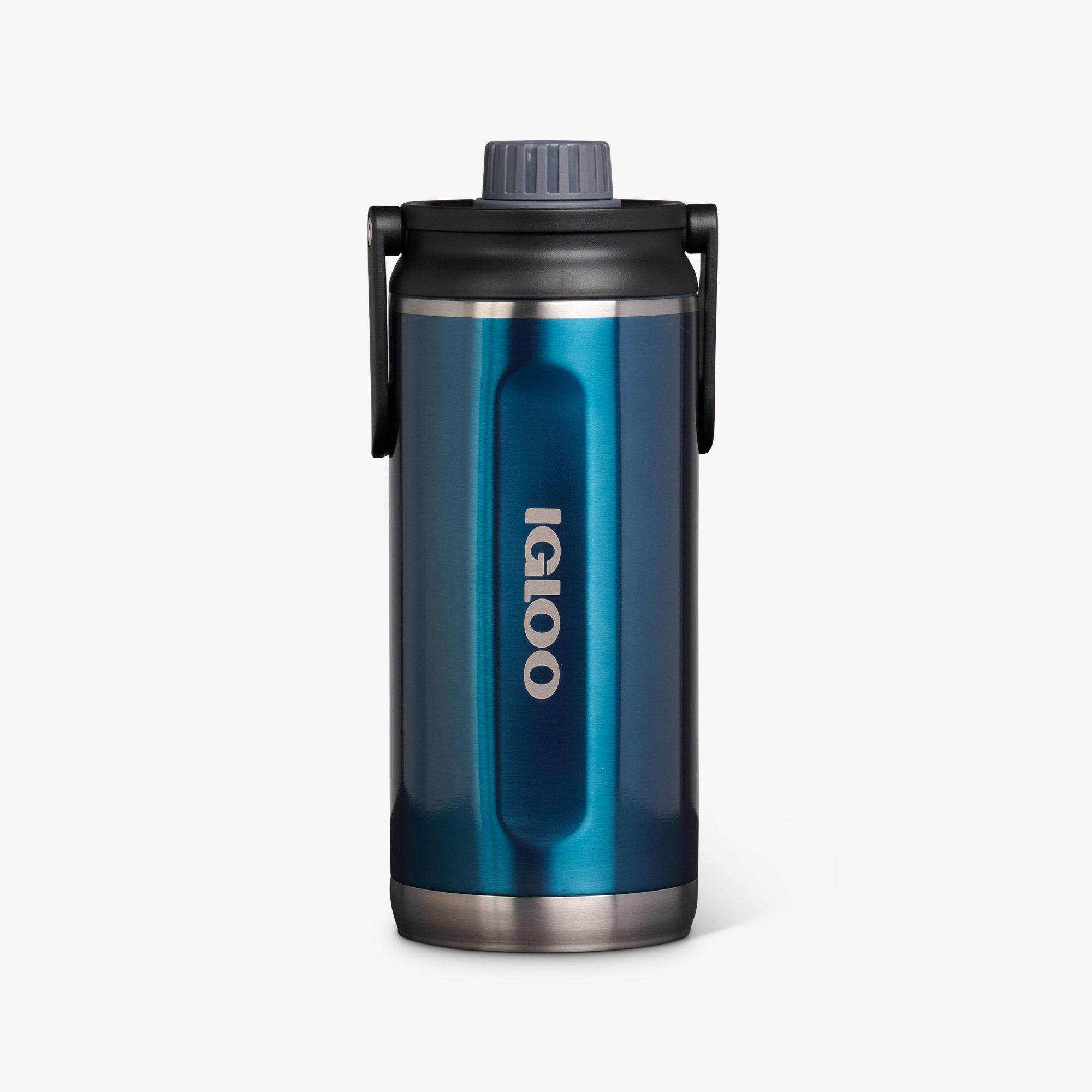 36 Oz Twist ‘n’ Chug Bottle B3 - Gloss Modern Blue - Front View