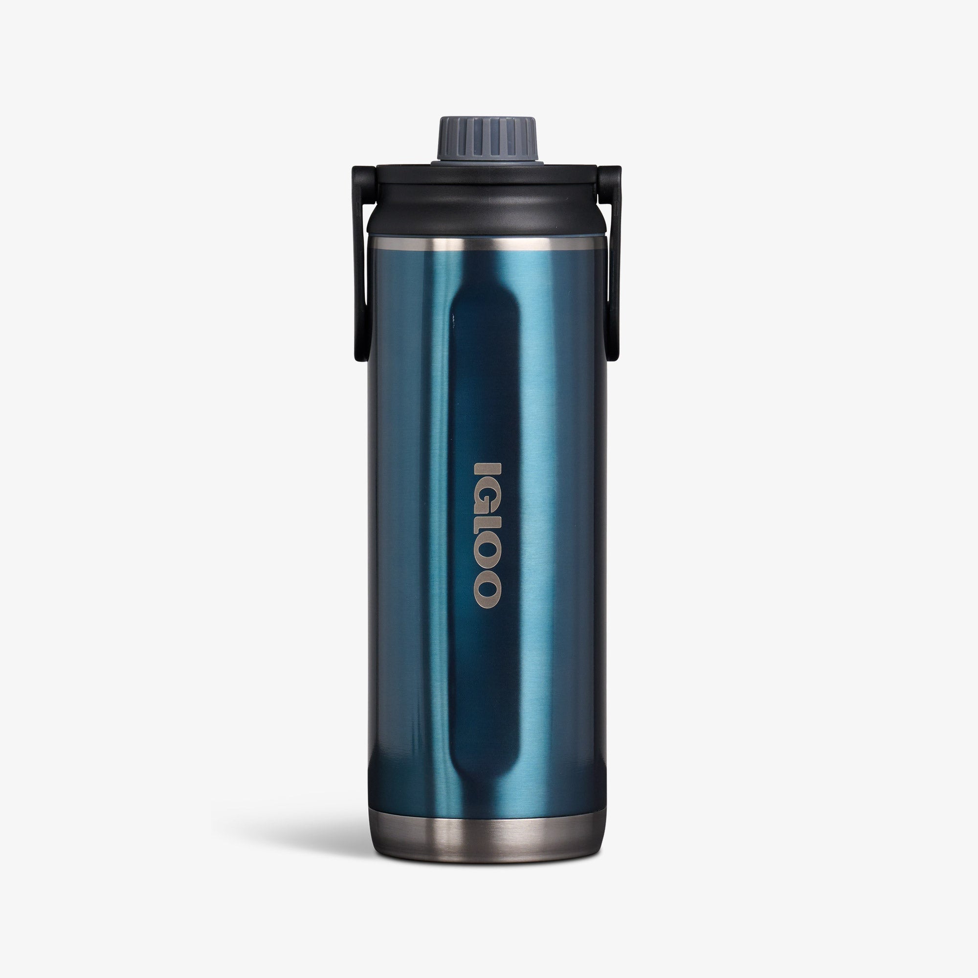 46 Oz Twist ‘n’ Chug Bottle S5 - Gloss Modern Blue - Front View
