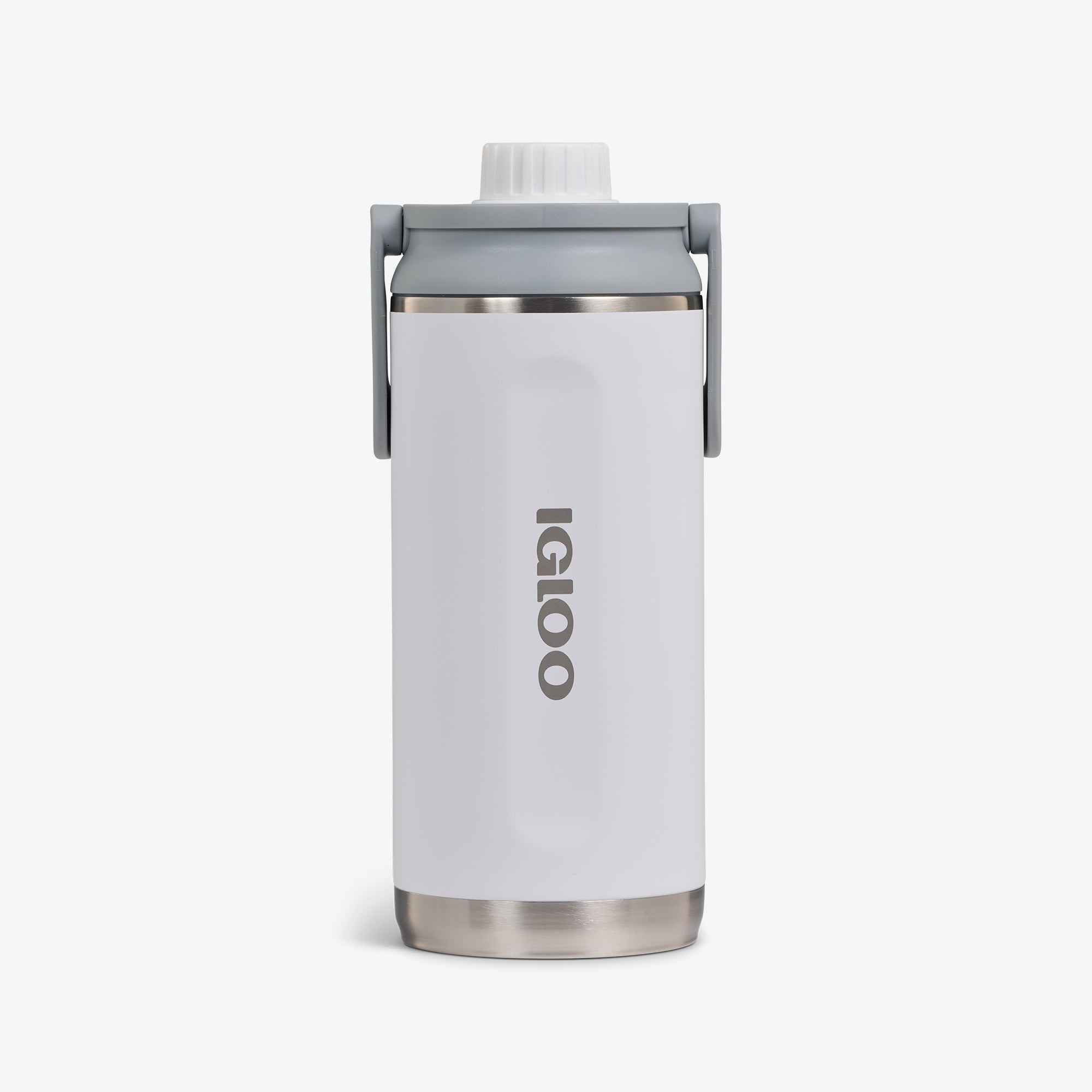 36 Oz Twist ‘n’ Chug Bottle B3 - White - Front View