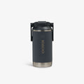 12 Oz Flip ‘n’ Sip Tumbler C7 - Carbonite - Front View