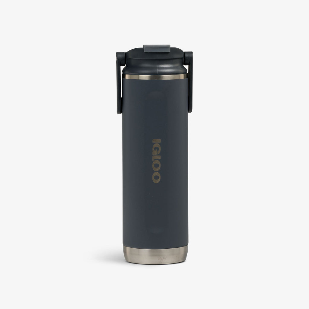 20 Oz Flip ‘n’ Sip Tumbler B8 - Carbonite - Front View