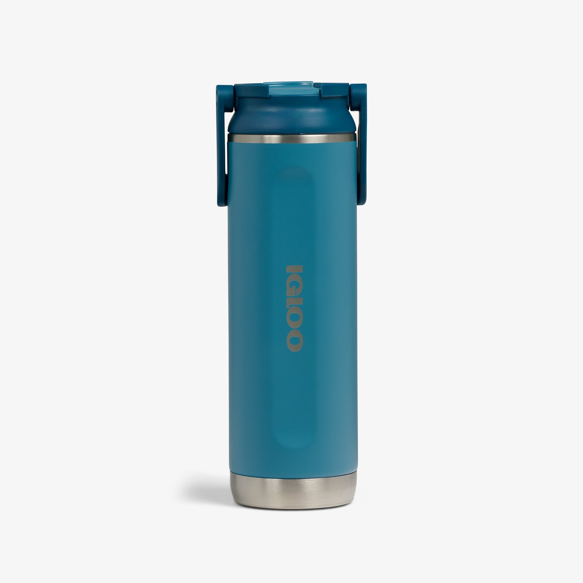 20 Oz Sport Sipper Bottle V9 - Modern Blue - Front View