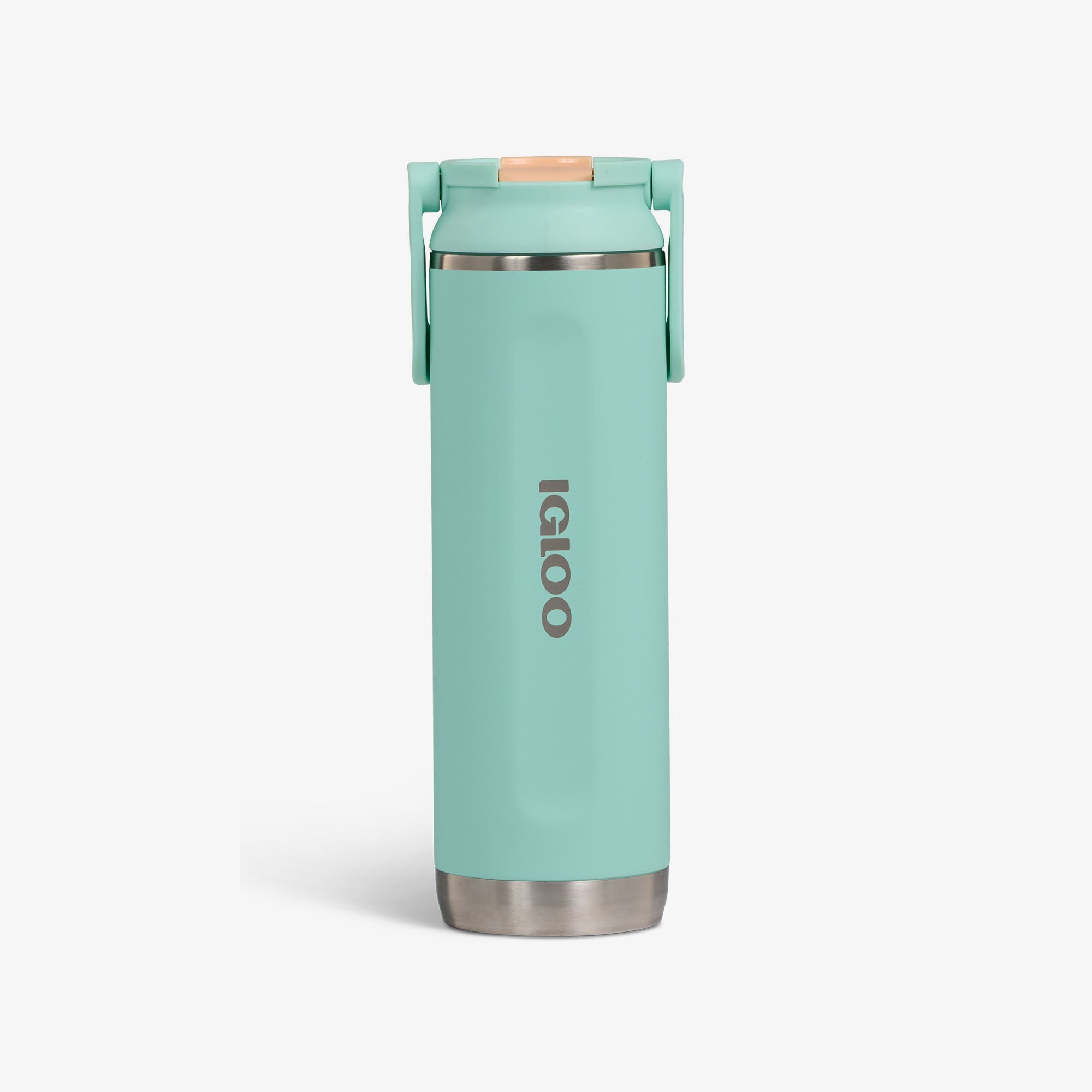 20 Oz Sport Sipper Bottle V9 - Seafoam Green - Front View