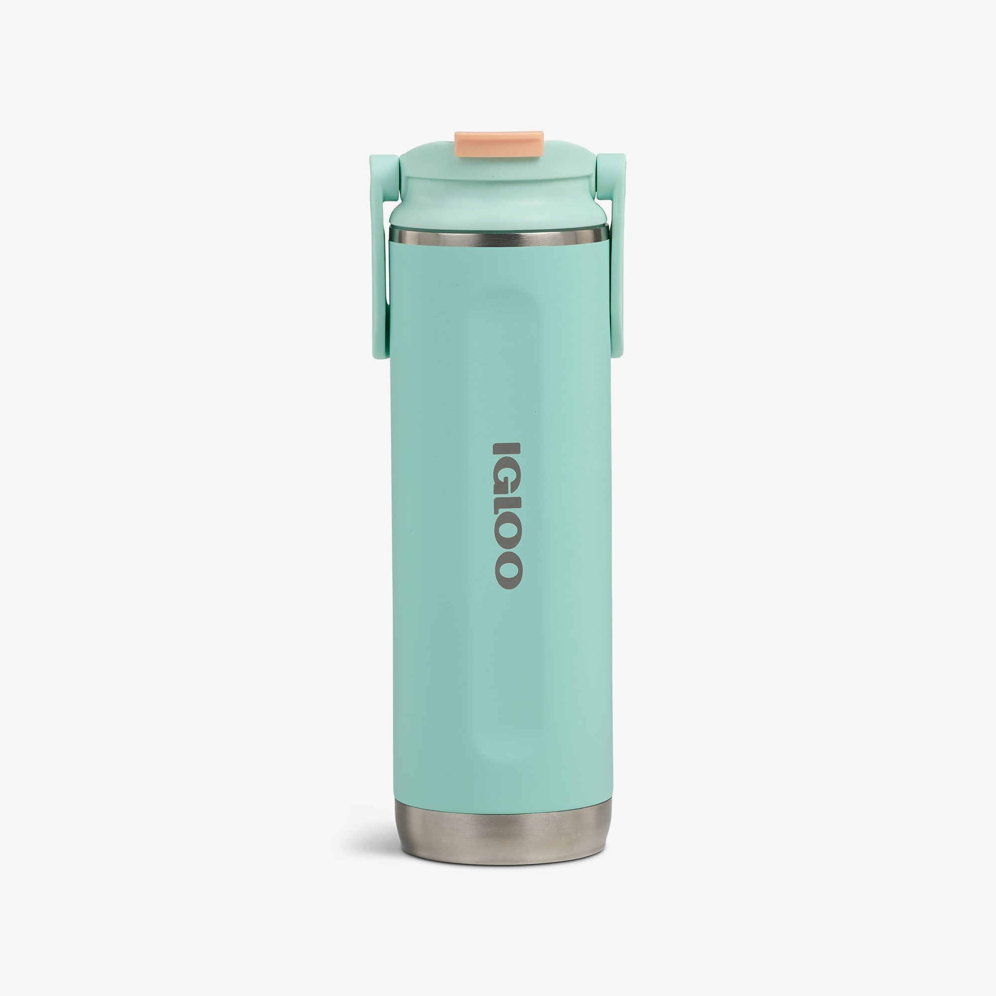 20 Oz Flip ‘n’ Sip Tumbler B8 - Seafoam Green - Front View