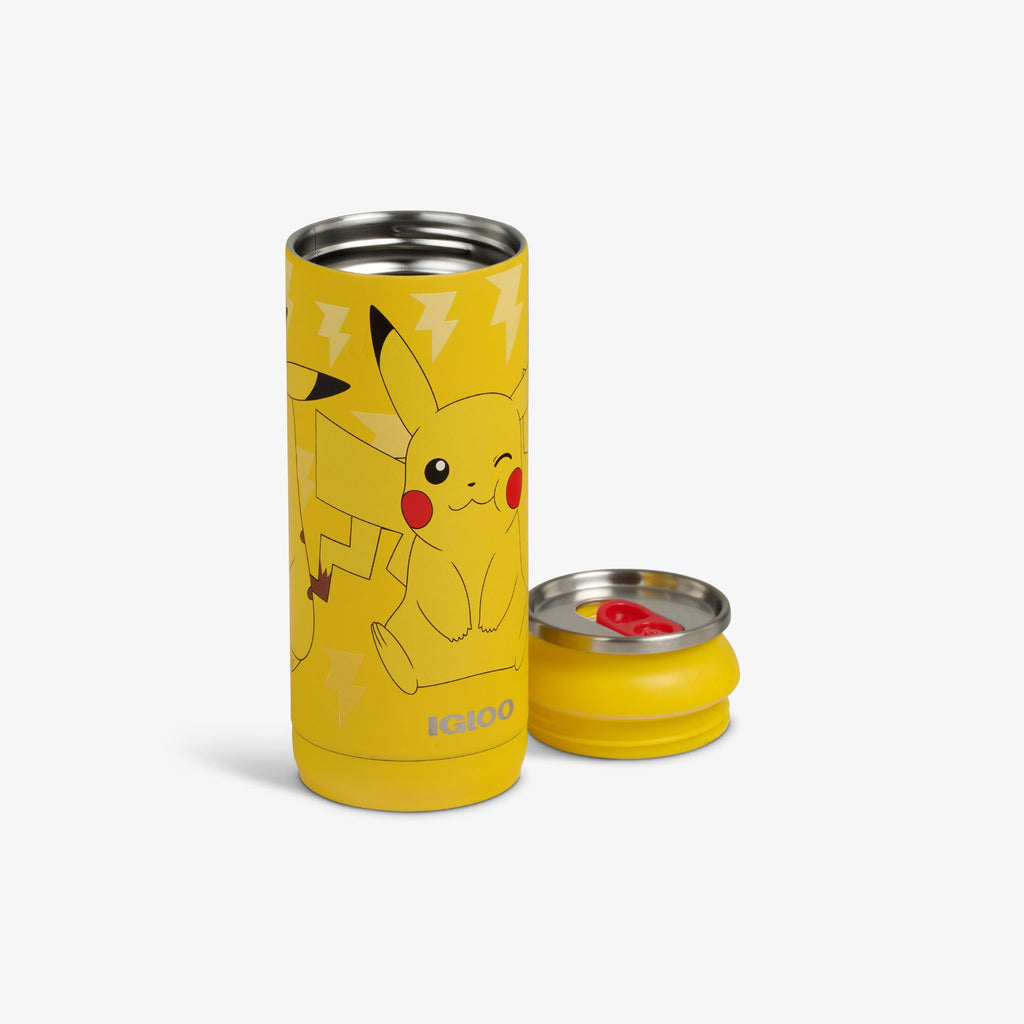 Pokémon 16 Oz Can T5 - Pikachu - Open View