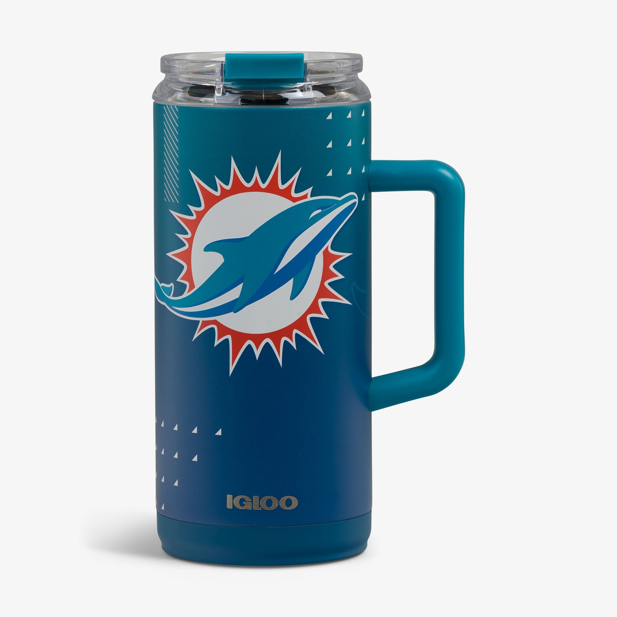 NFL 1L Beer Mug R0 - Dolphins - Front View