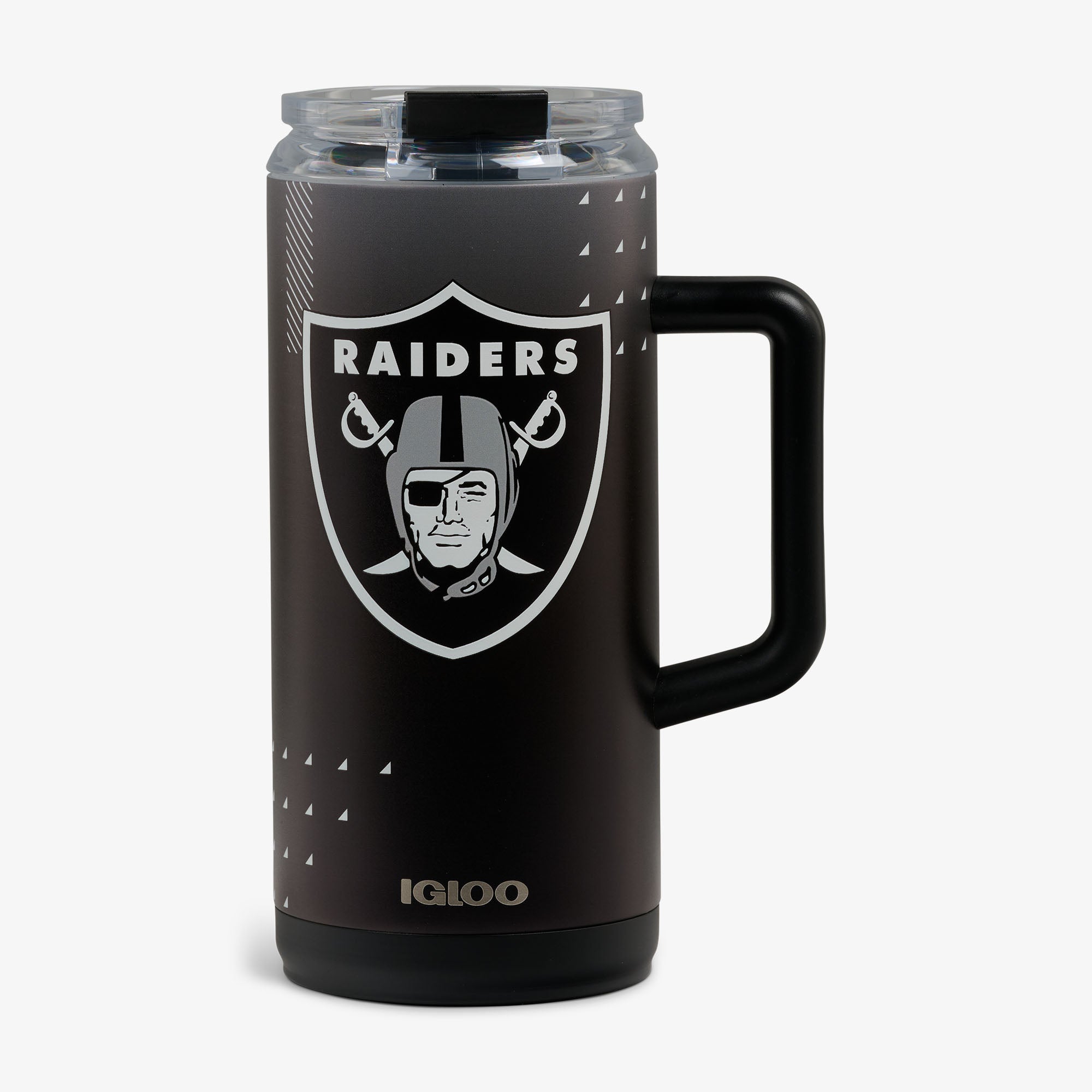 NFL 1L Beer Mug R0 - Raiders - Front View