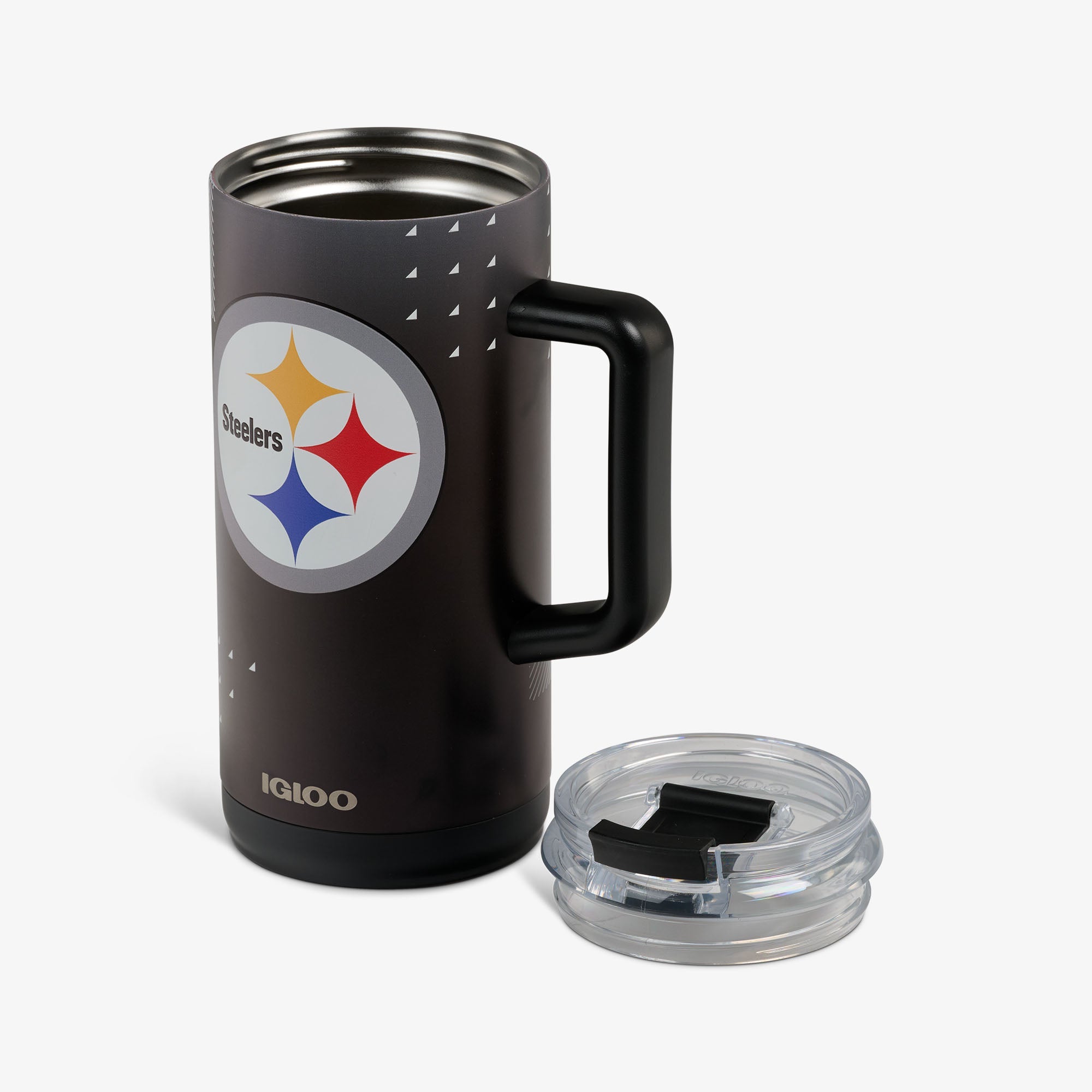 NFL 1L Beer Mug R0 - Steelers - Open View
