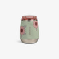 Floral 10 Oz Wine Tumbler U4 - Sage - Front View