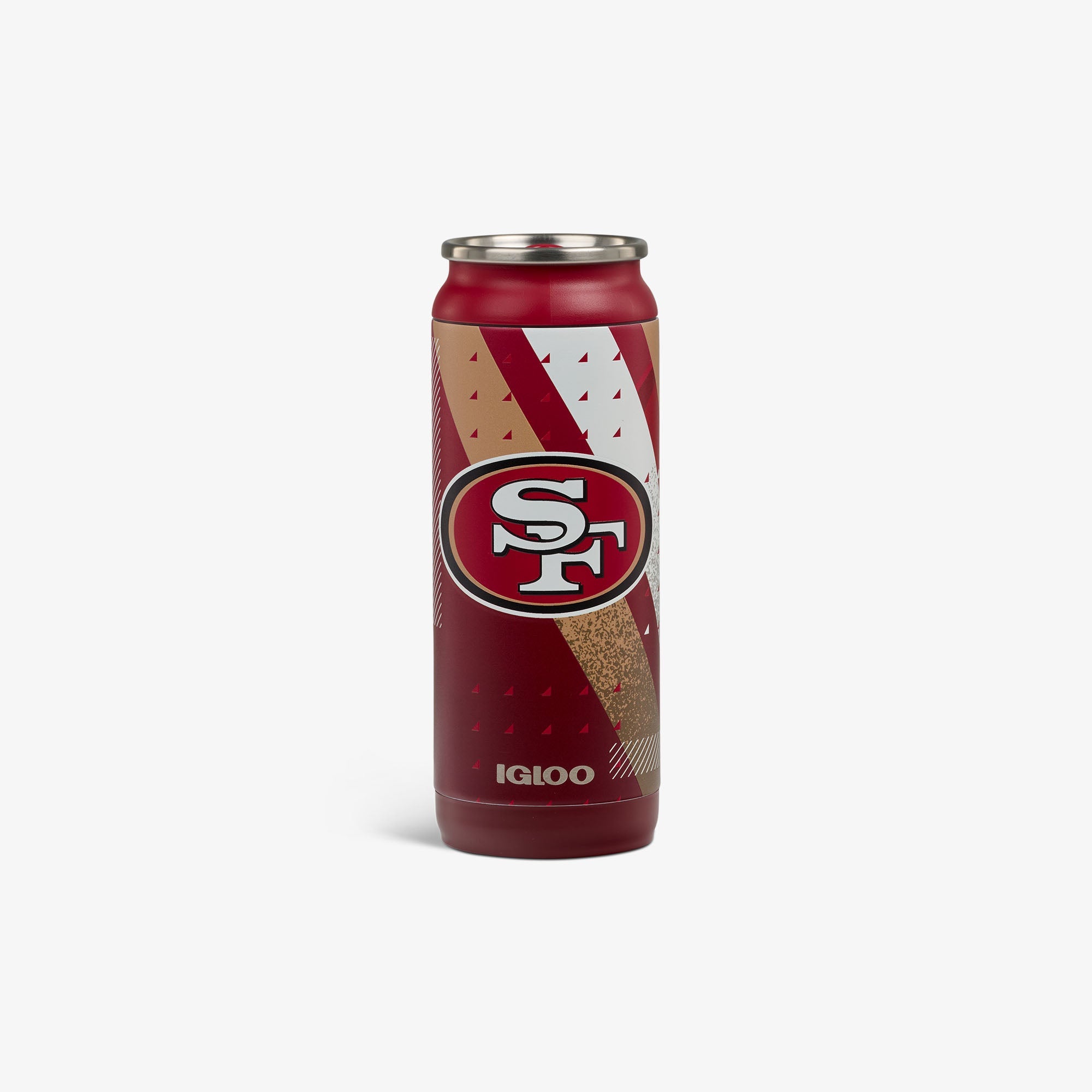 NFL 16 Oz Can F6 - 49ers - Front View