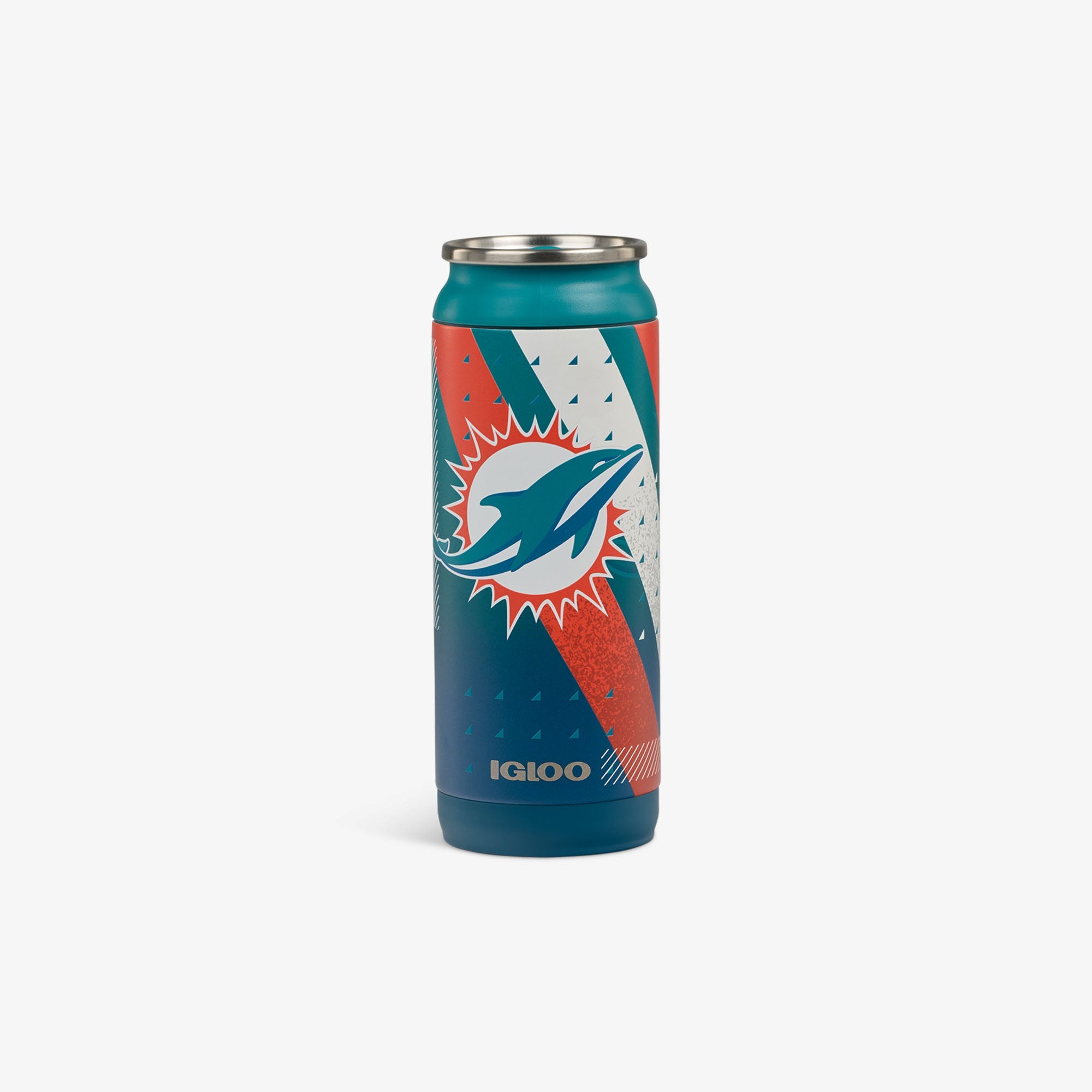 NFL 16 Oz Can F6 - Dolphins - Front View