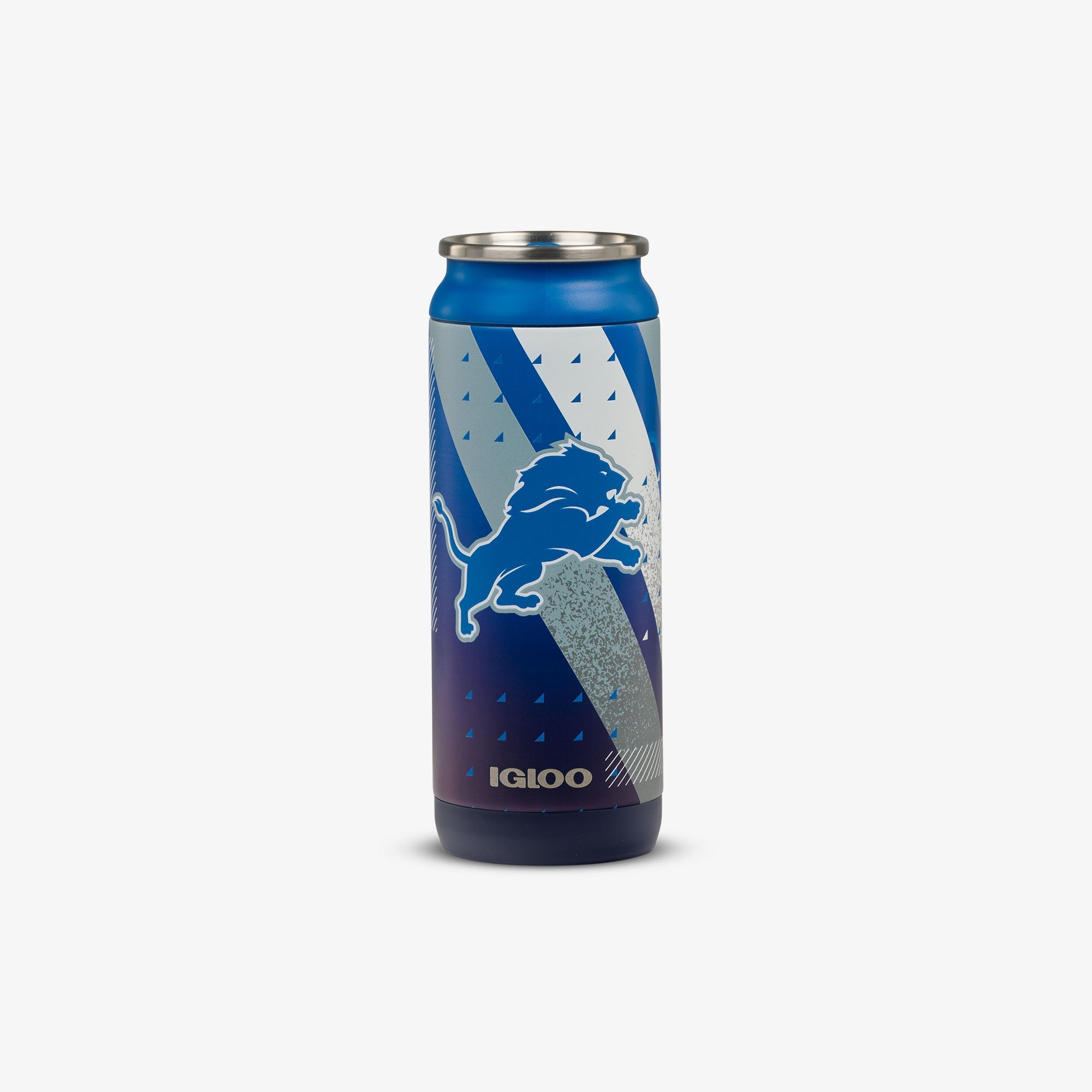 NFL 16 Oz Can F6 - Lions - Front View