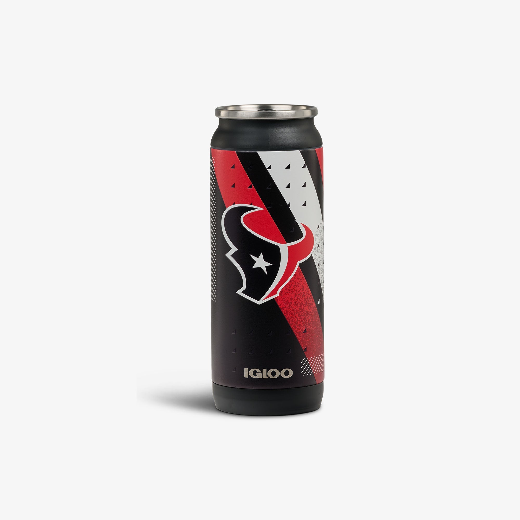 NFL 16 Oz Can F6 - Texans - Front View